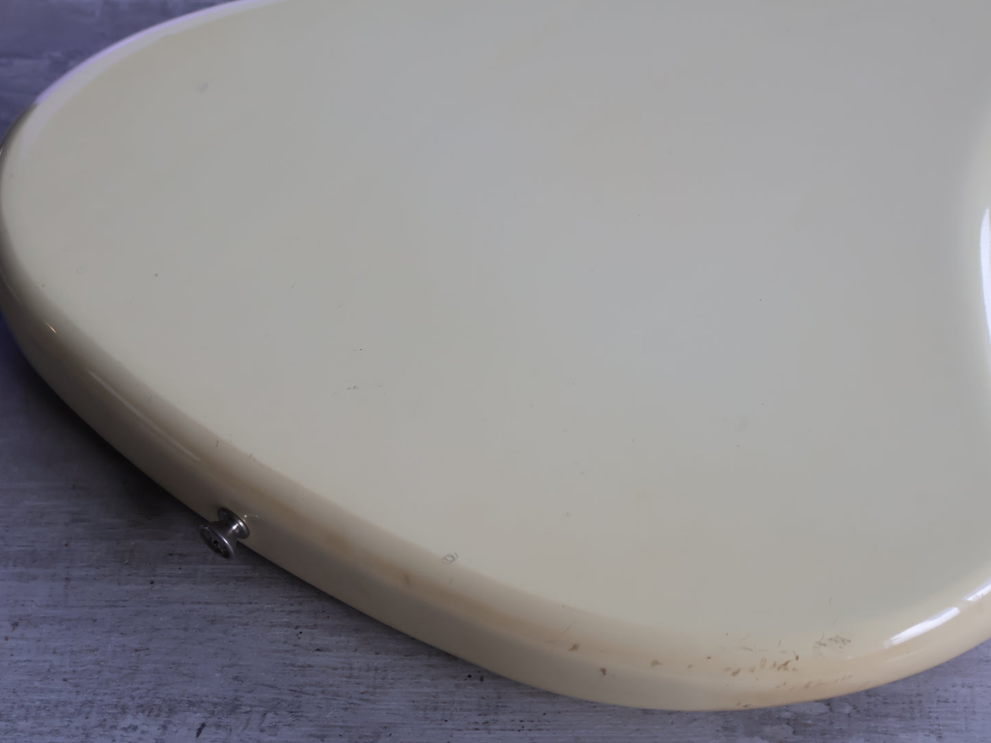 1986 Fender Japan "E Series" JG66-75 '66 Reissue Jaguar (Vintage White)