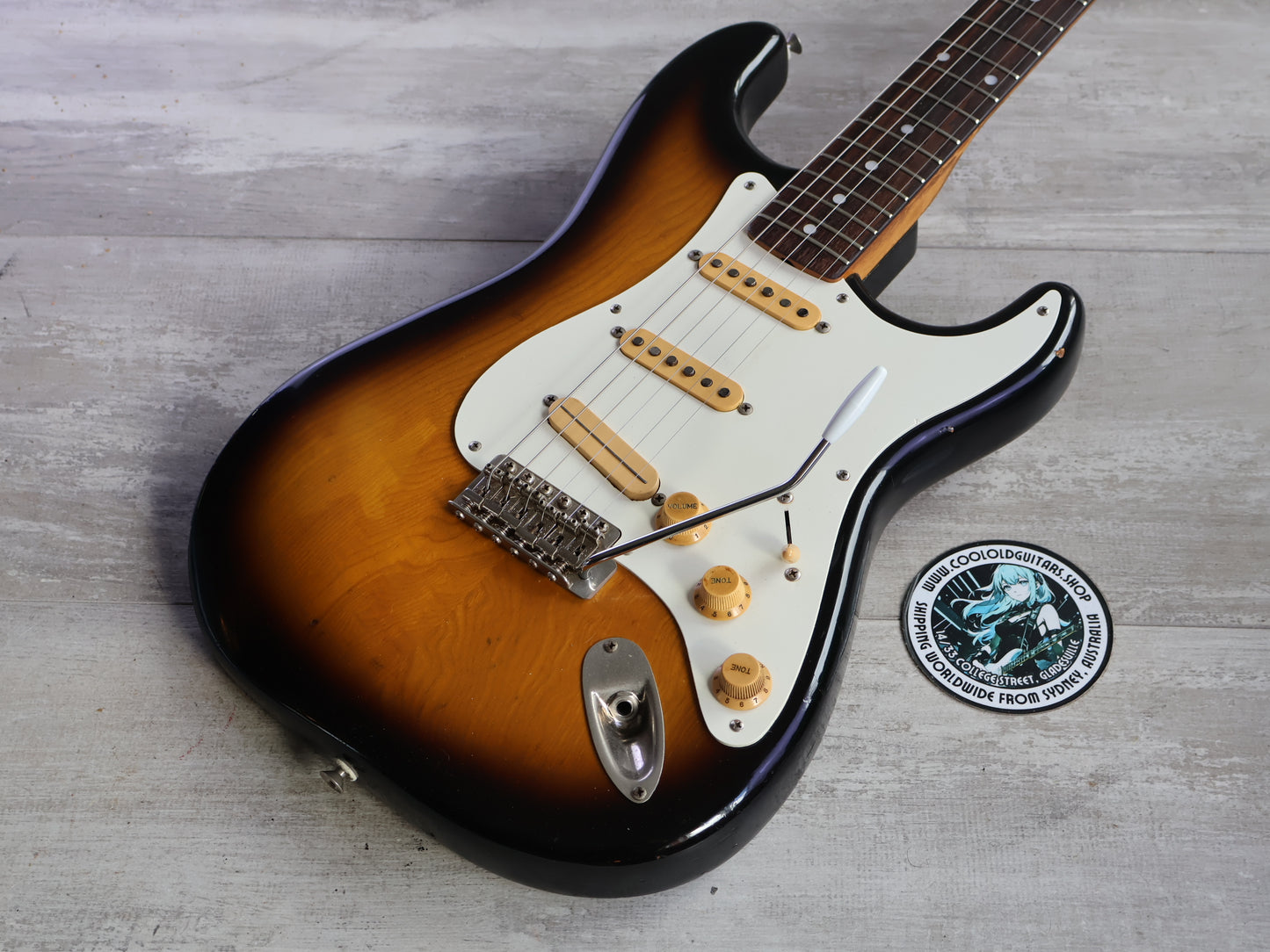 1980 Tokai ST-80 Springy Sound '54/63 Reissue Stratocaster (Brown Sunburst)