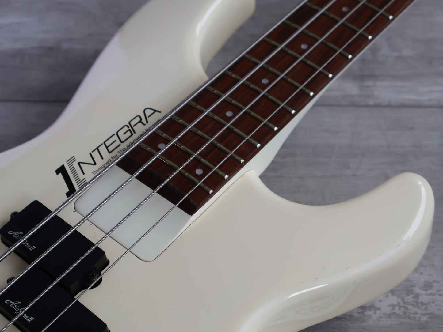 1990's Aria Pro II IGB-65 Integra Bass (White)