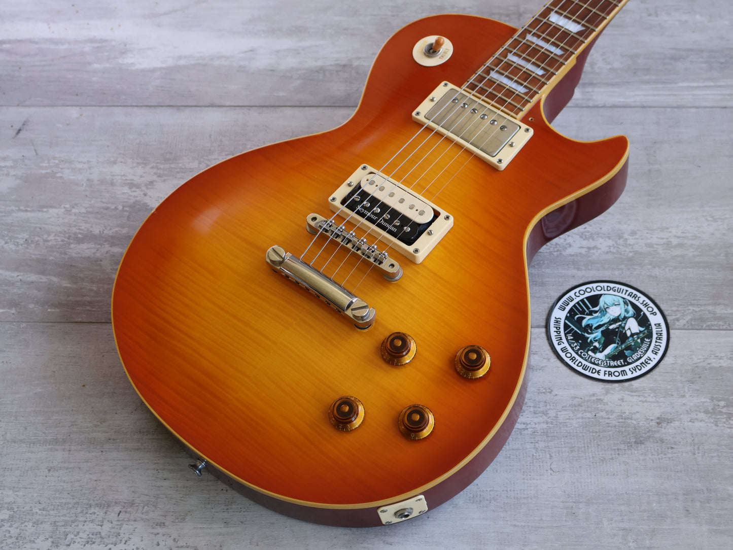 2005 Edwards Japan (by ESP) E-LP-108LTS Les Paul Standard (Sunburst)