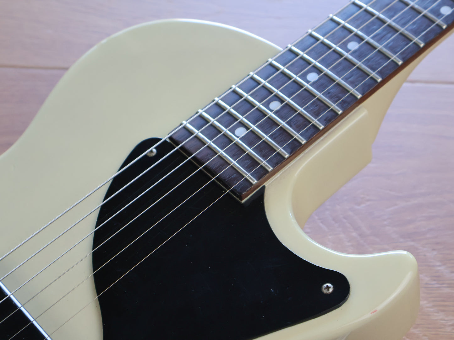 2010 Tokai Japan LSJ80 Les Paul Junior (See Thru White)