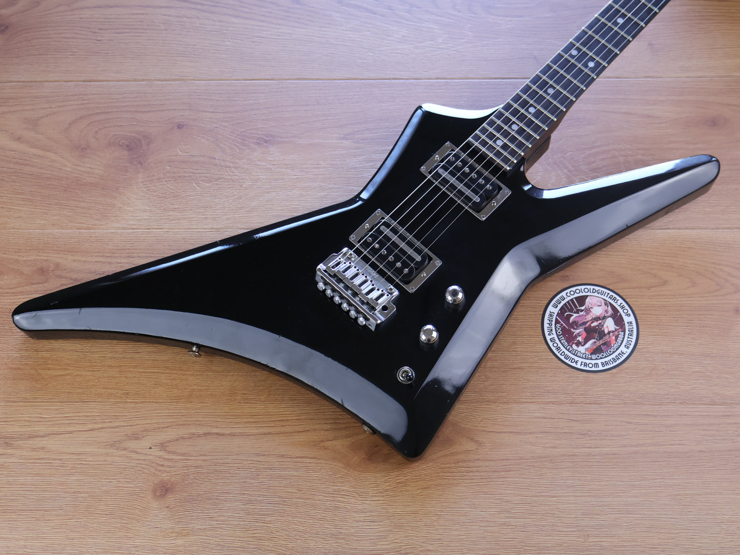 1985 Tokai F-55 Five Star Explorer (Black)