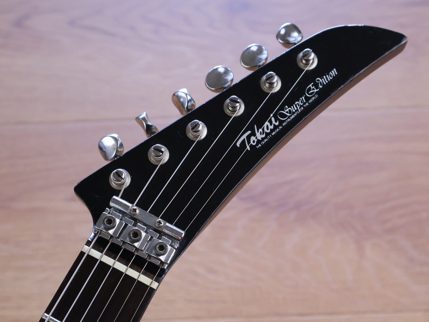 1985 Tokai F-55 Five Star Explorer (Black)