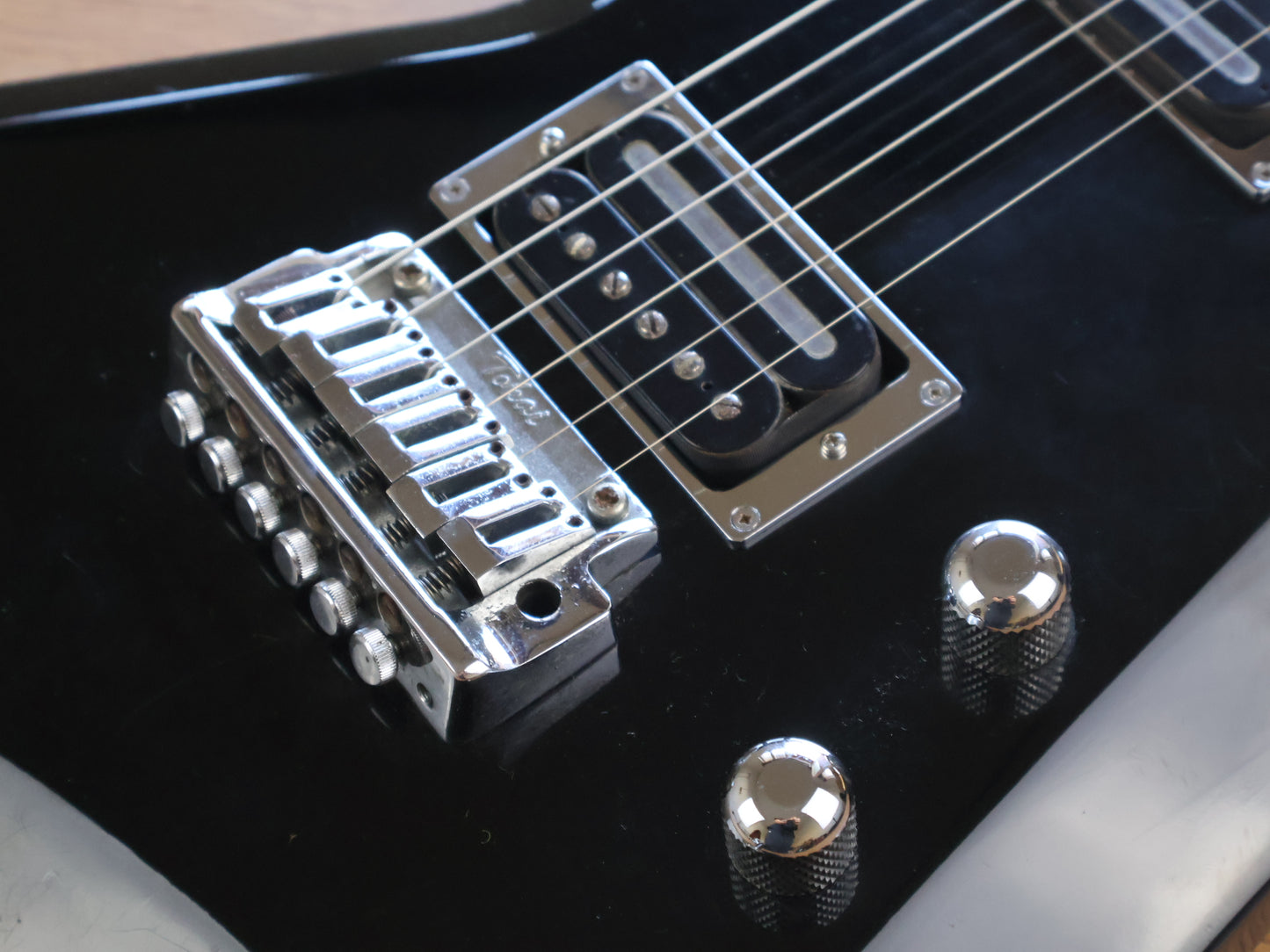 1985 Tokai F-55 Five Star Explorer (Black)