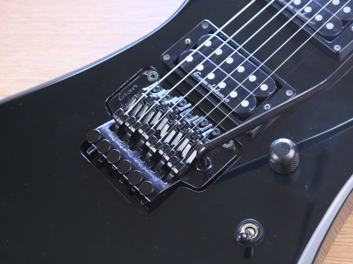 1995 Grover Jackson Japan KE.A-52 Kelly Explorer (Black)