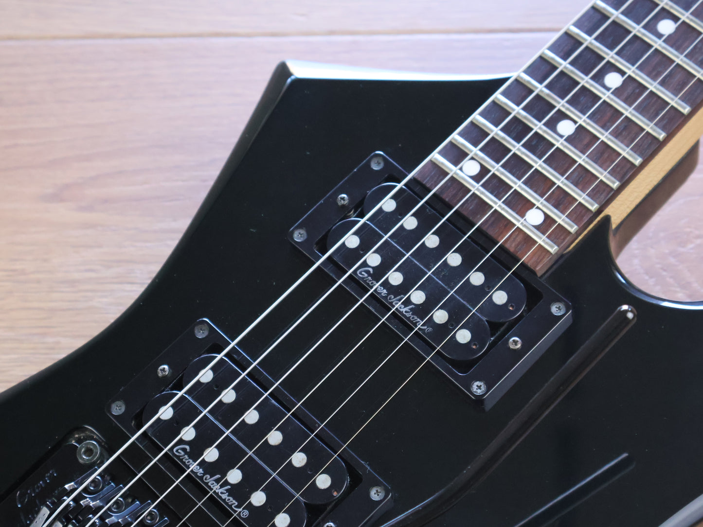 1995 Grover Jackson Japan KE.A-52 Kelly Explorer (Black)