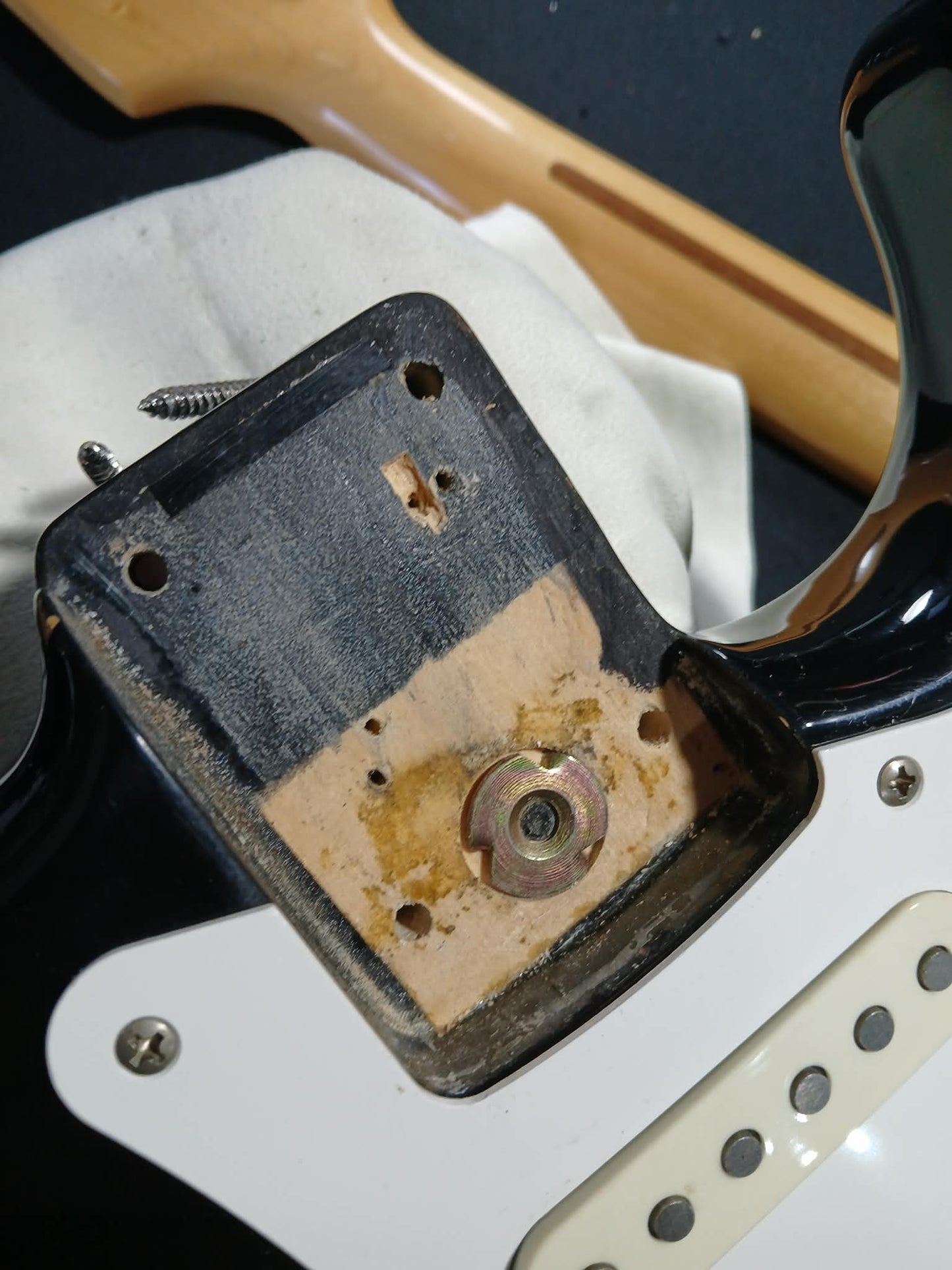 1983 Fender Japan "Dan Smith" Two-Knob Stratocaster (Black)