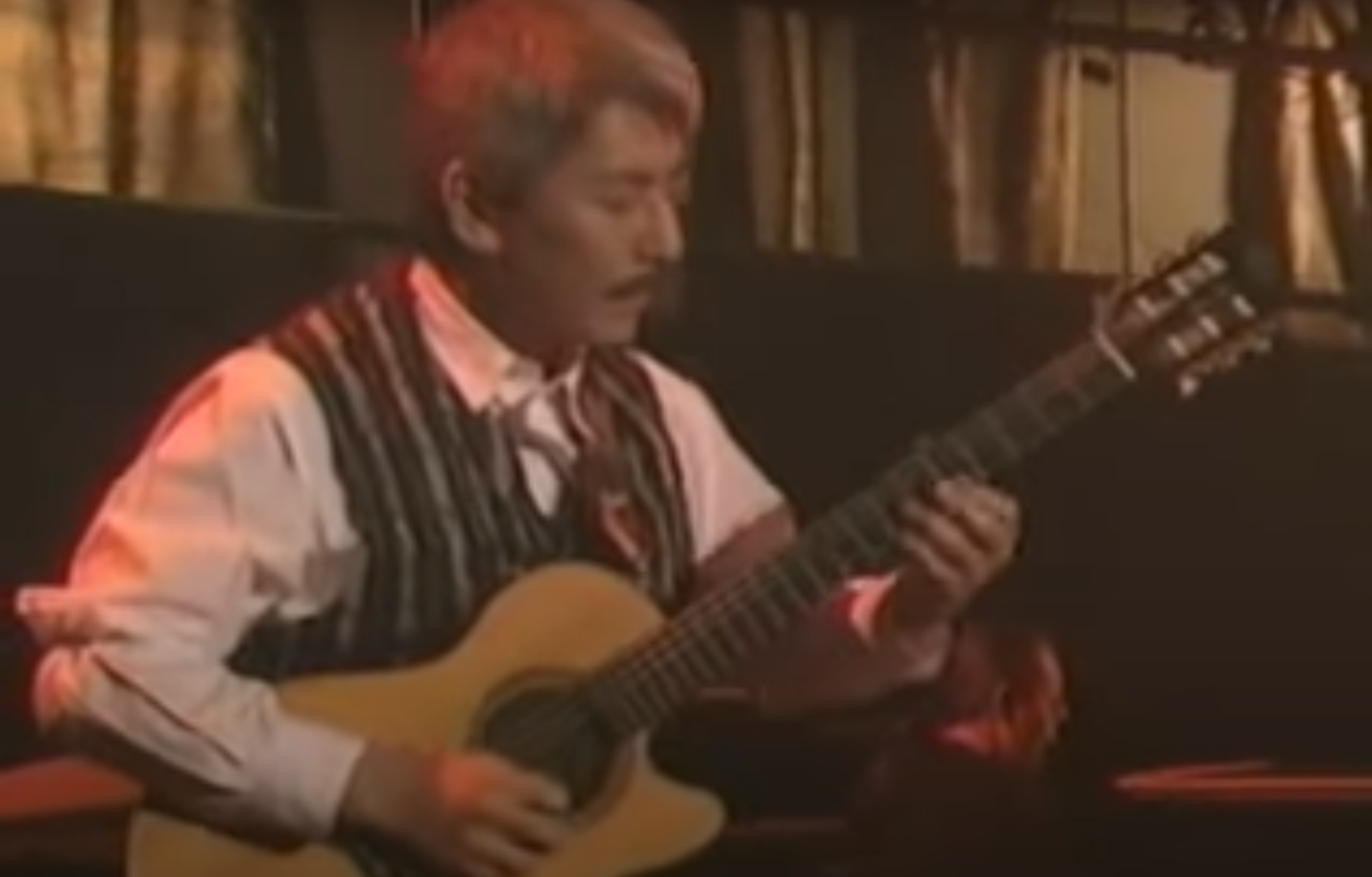 ESP Japan "Aerial-CL Pro" Masahiro Andoh Classical Electric Guitar (Natural)