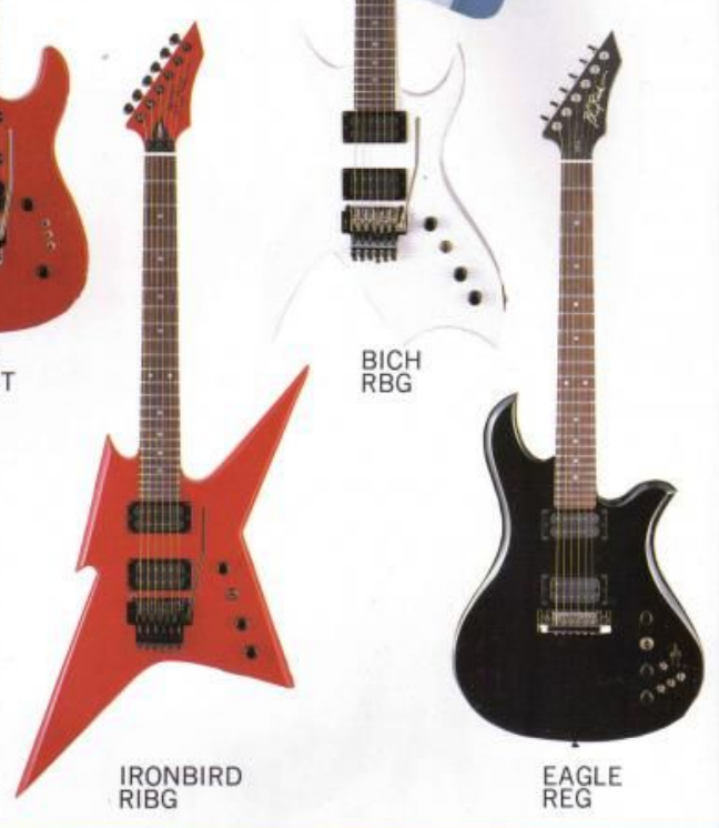1988 BC Rich Japan NJ Series Ironbird - ERANAN Ishibashi Custom Order (Fluro Green)