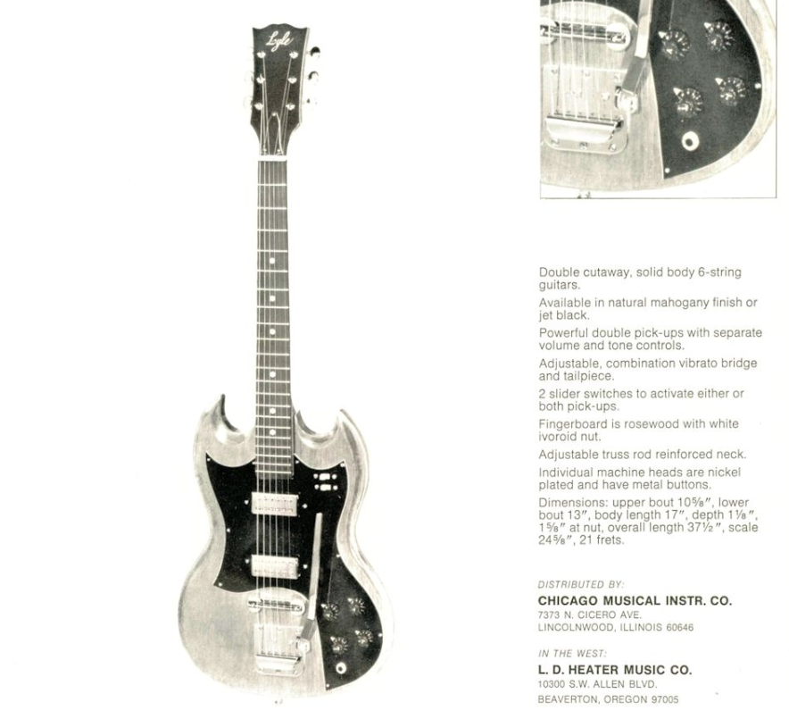 1973 Riviera Japan SG Double Cutaway (Red)