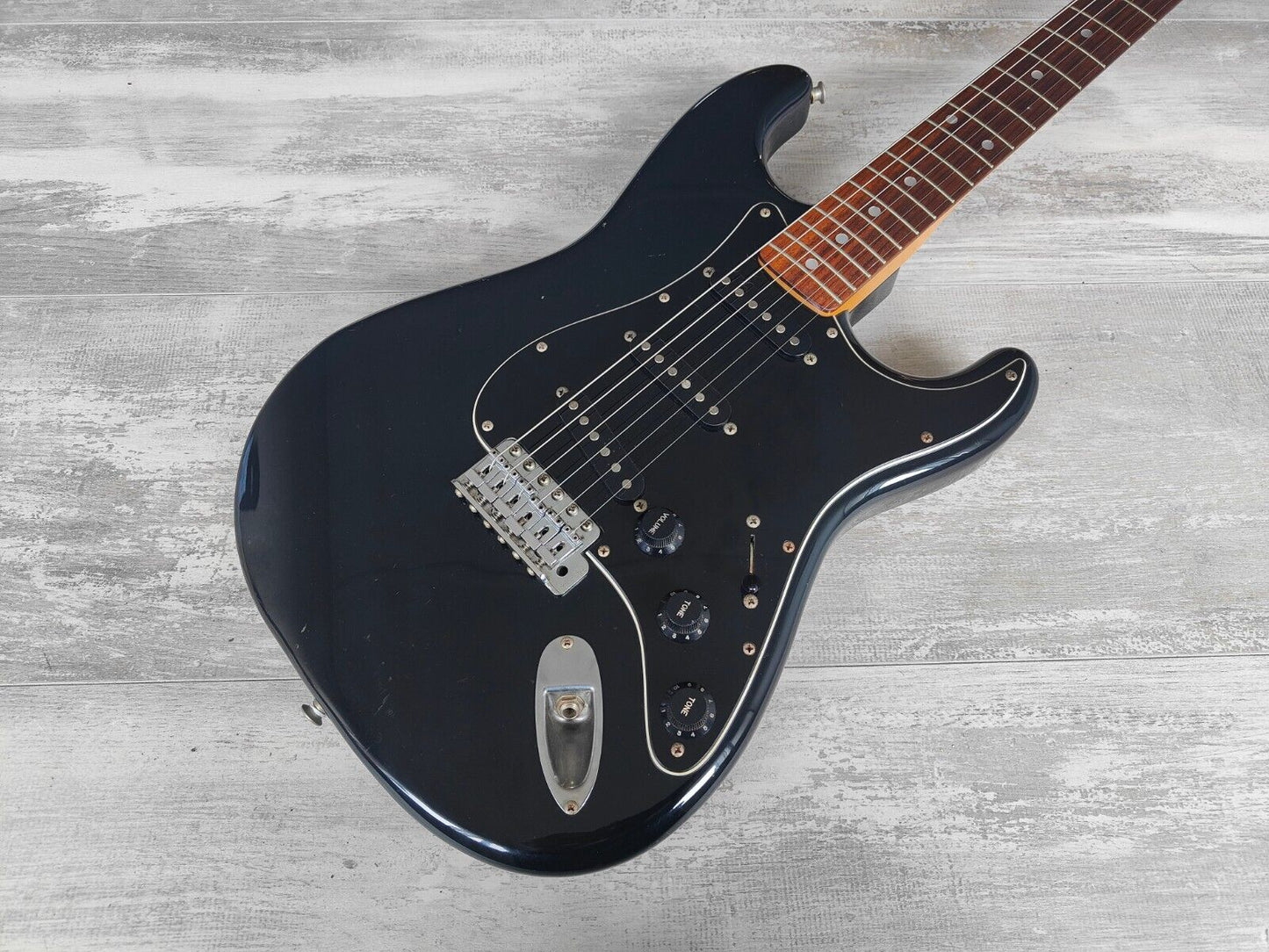 1983 Squier Japan CST-50 JV Series '72 Reissue Stratocaster (Black)