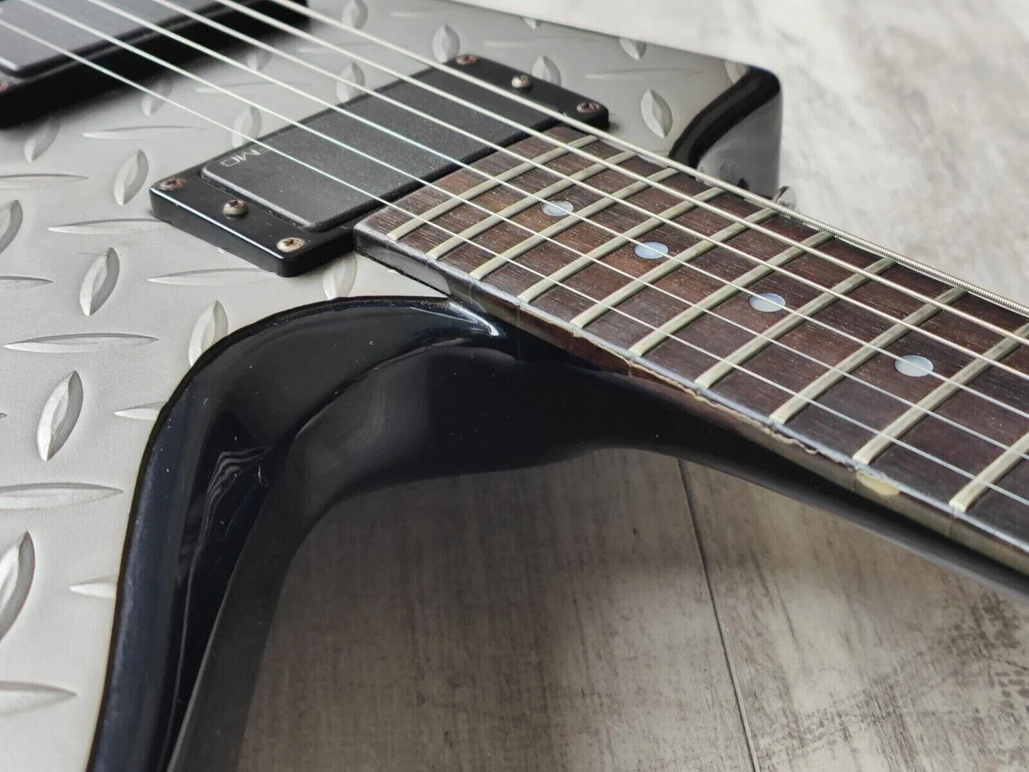 1990's LTD (by ESP Japan) EX Series Hetfield Explorer (Black Diamond)