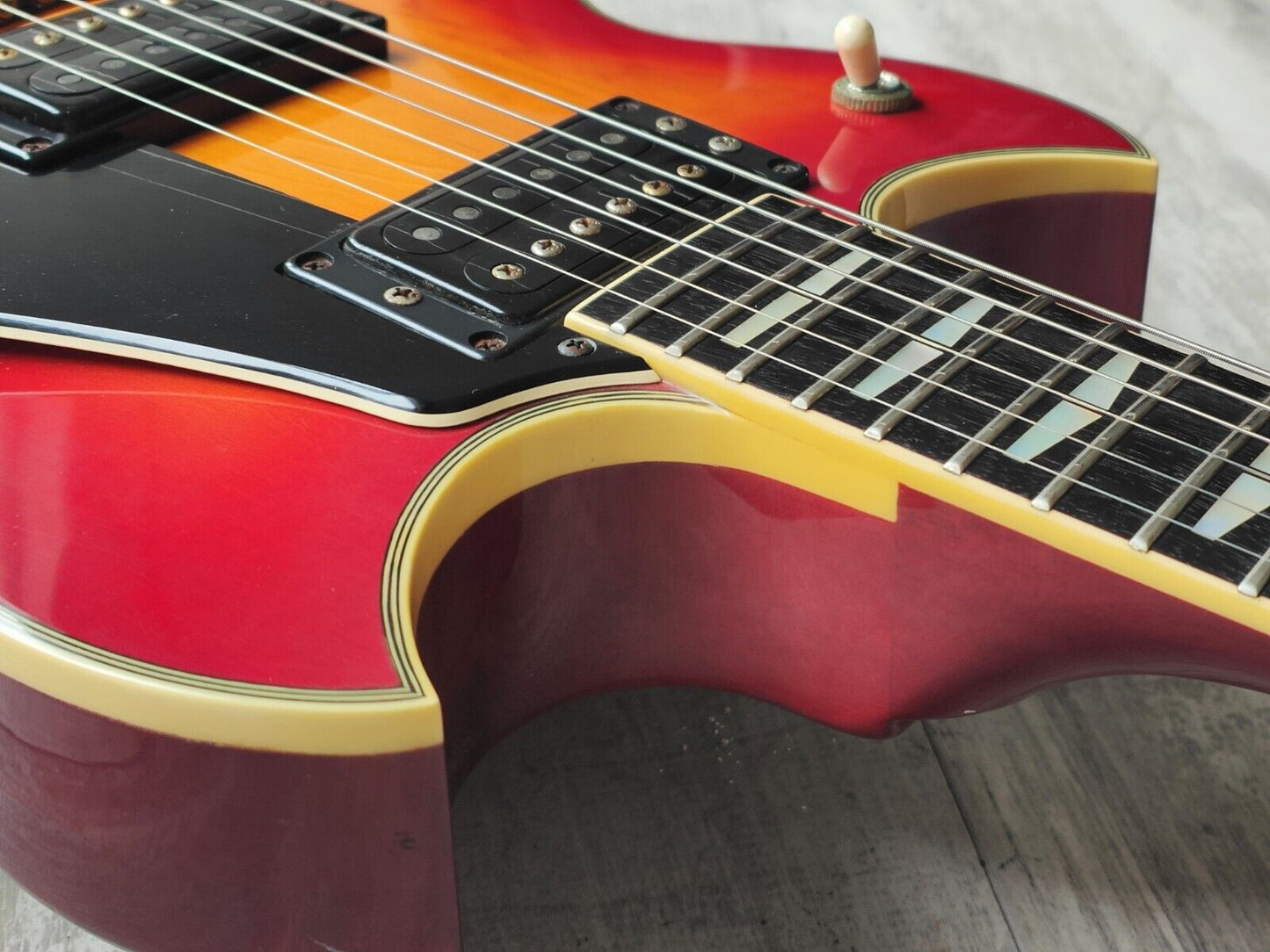 1980 Yamaha Japan SG-1000 Double Cutaway (Cherry Sunburst)