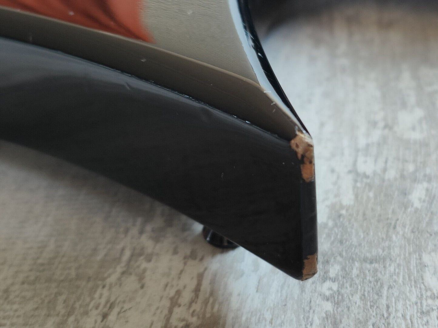 1993 BC Rich Japan NJ Series Warlock w/Floyd Rose & Reverse Headstock (Black)