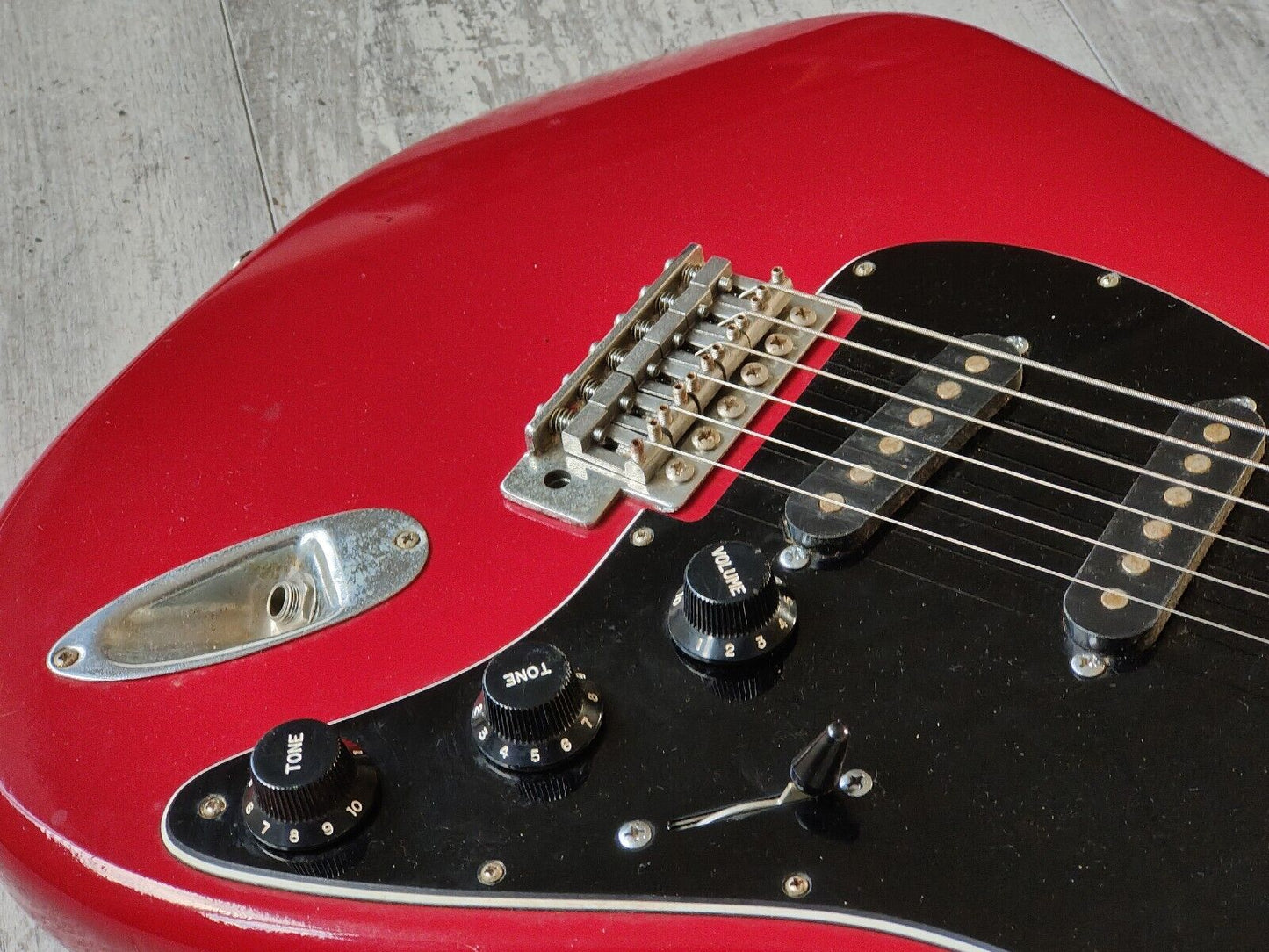 1970's Holly Japan (by Suzuki) Vintage Superstrat (Red)