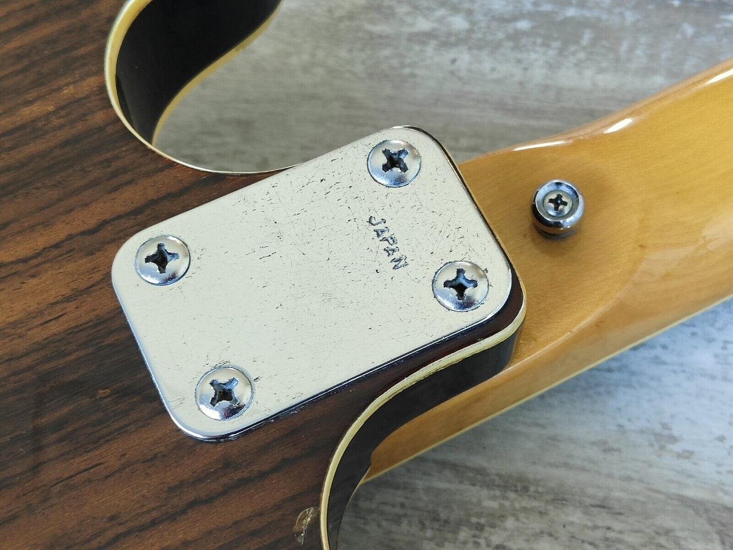 1967 Ibanez Japan Stereo Hollowbody Electric Guitar (Brown)