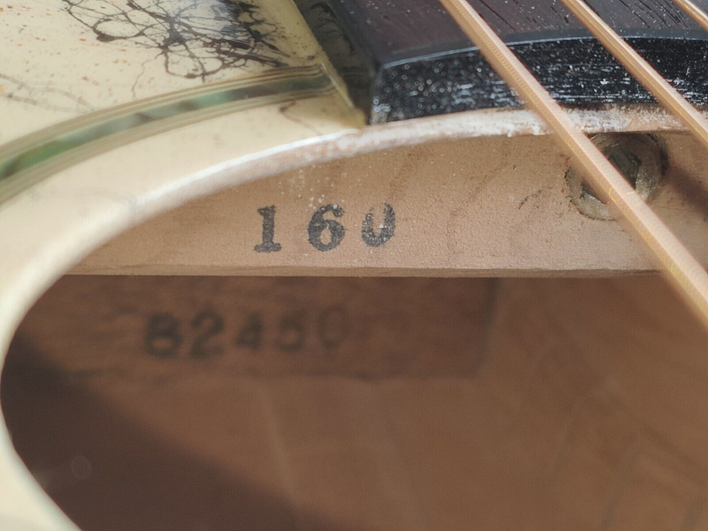 1982 Washburn Japan EA Woodstock Series Acoustic (Paul McCartney Custom Model)