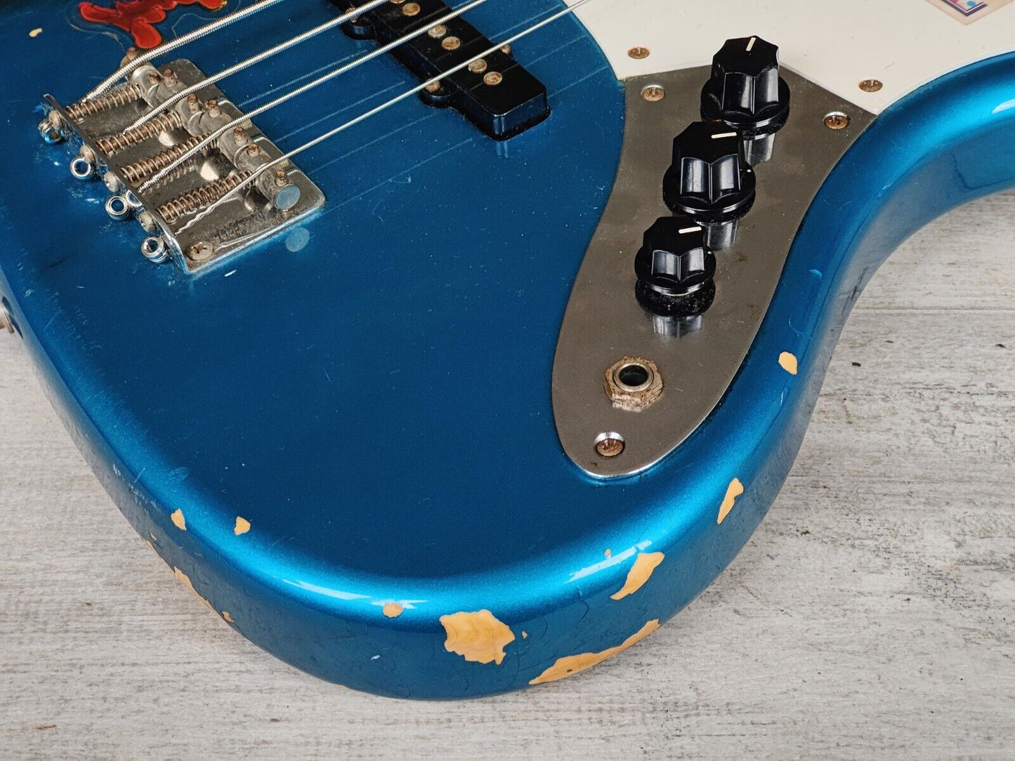 1993 Fender Japan Jazz Bass Standard (Lake Placid Blue)
