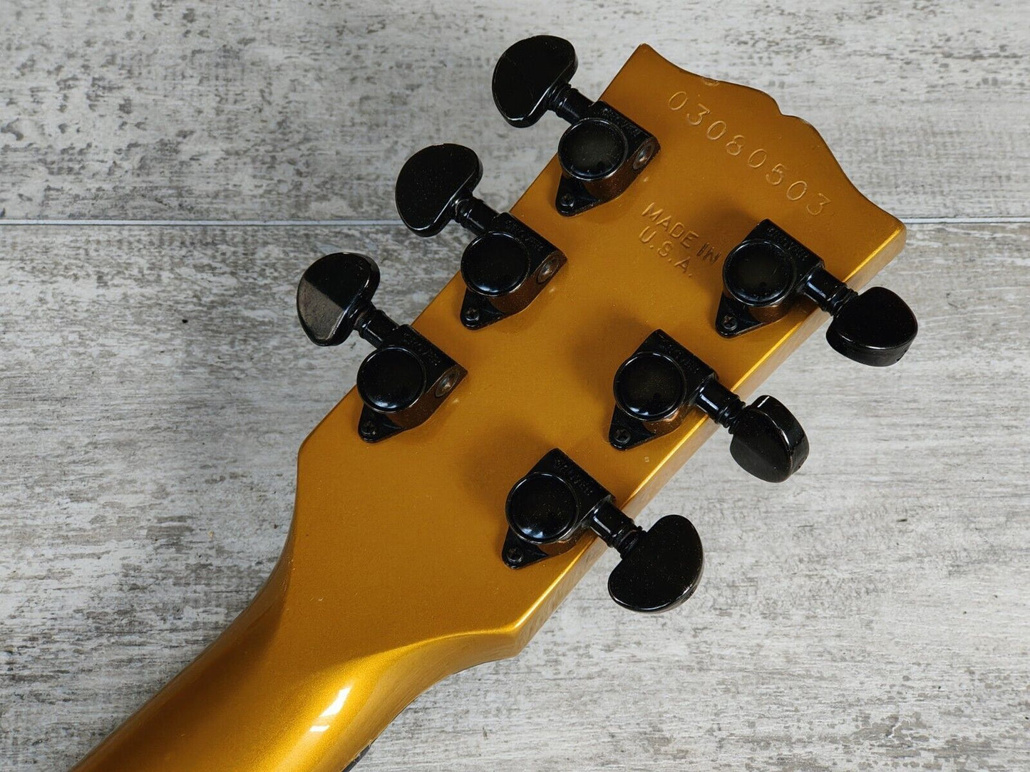 2000 Gibson USA Gothic SG Double Cutaway (Refinished Gold)