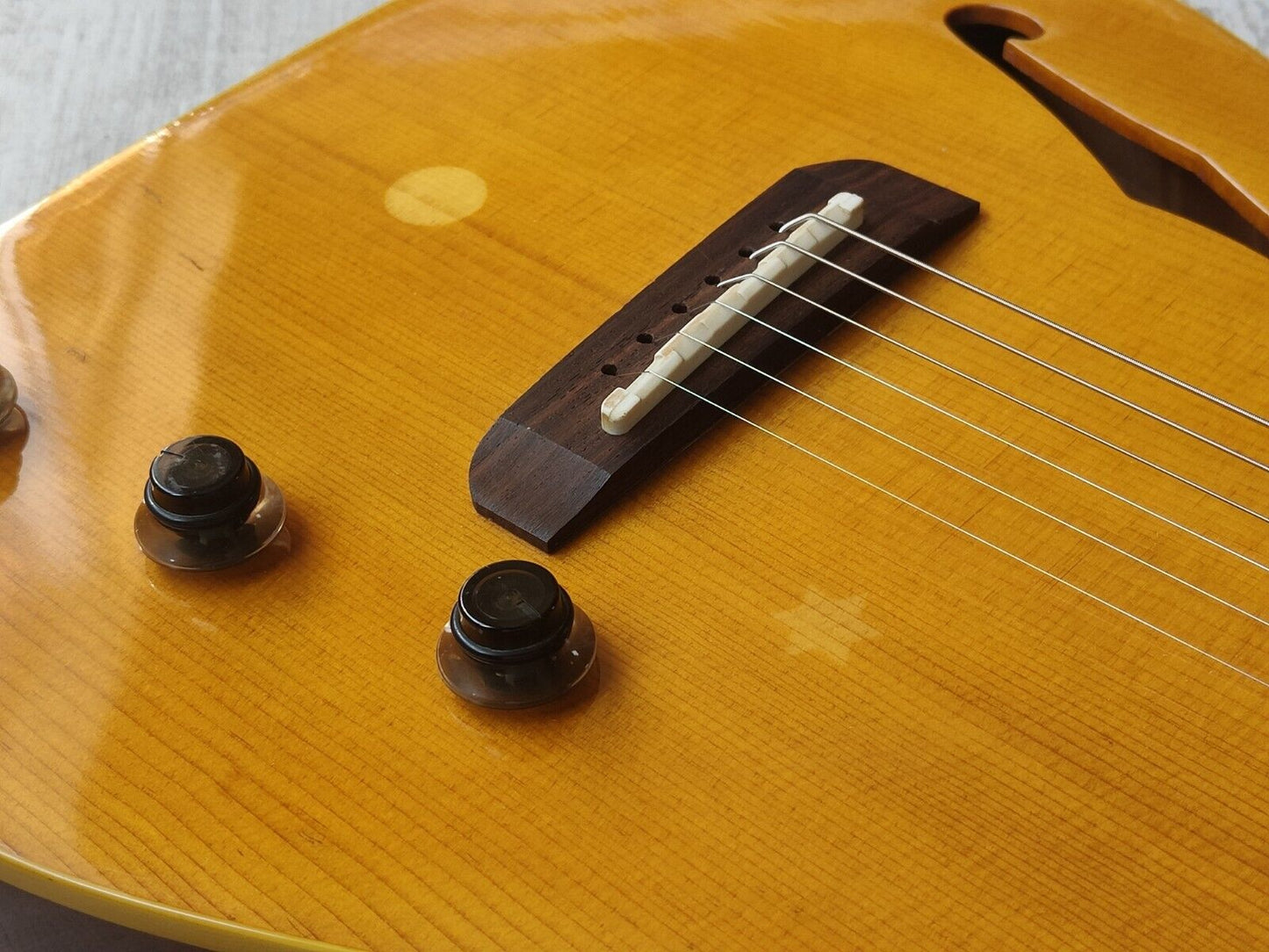 1991 Fender Japan TLAC-100 Electric Acoustic Telecaster (Natural)