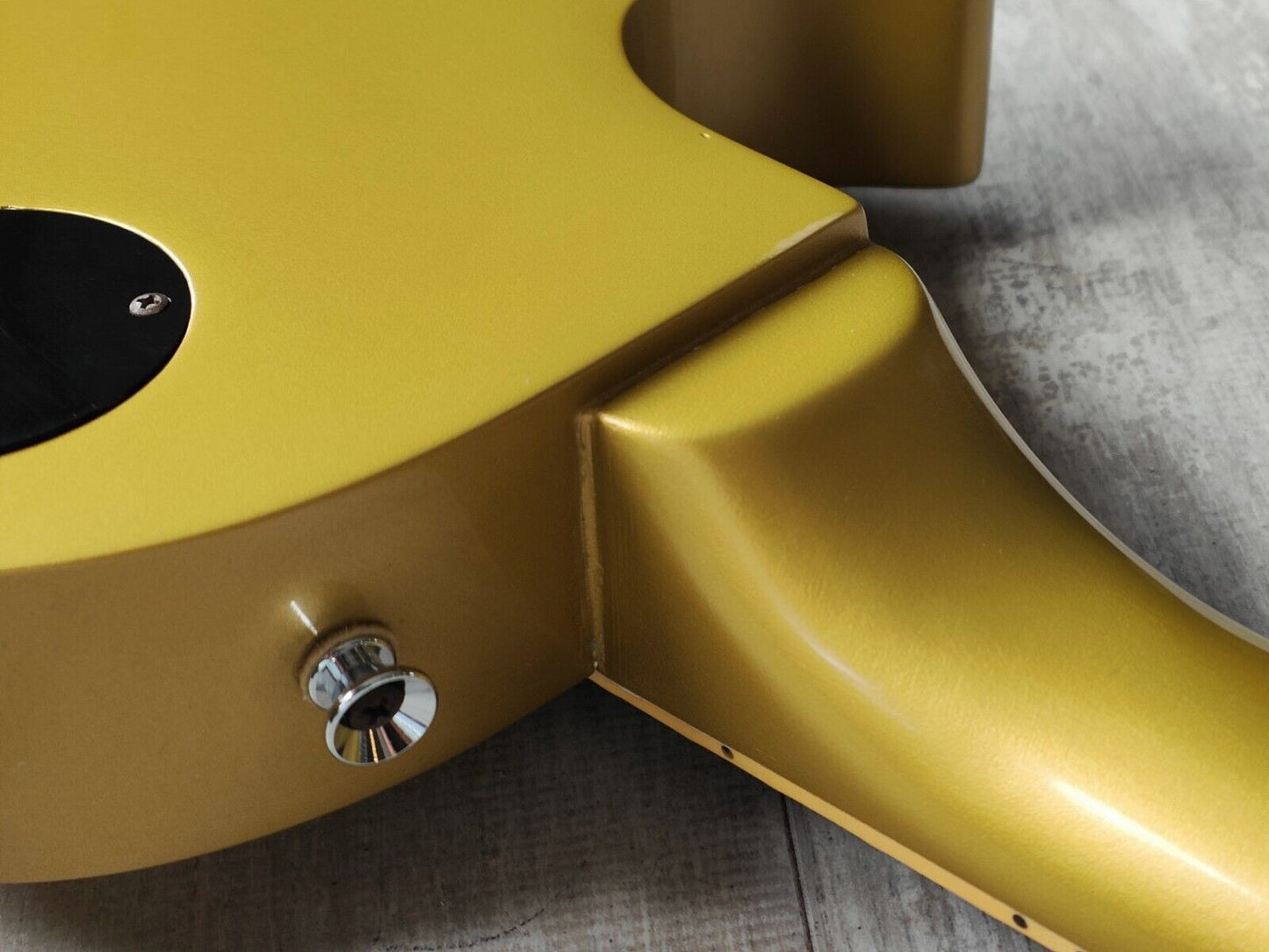 1978 Aria Pro II Japan LP-600R "Black Beauty" Les Paul Custom (Refinished Gold)