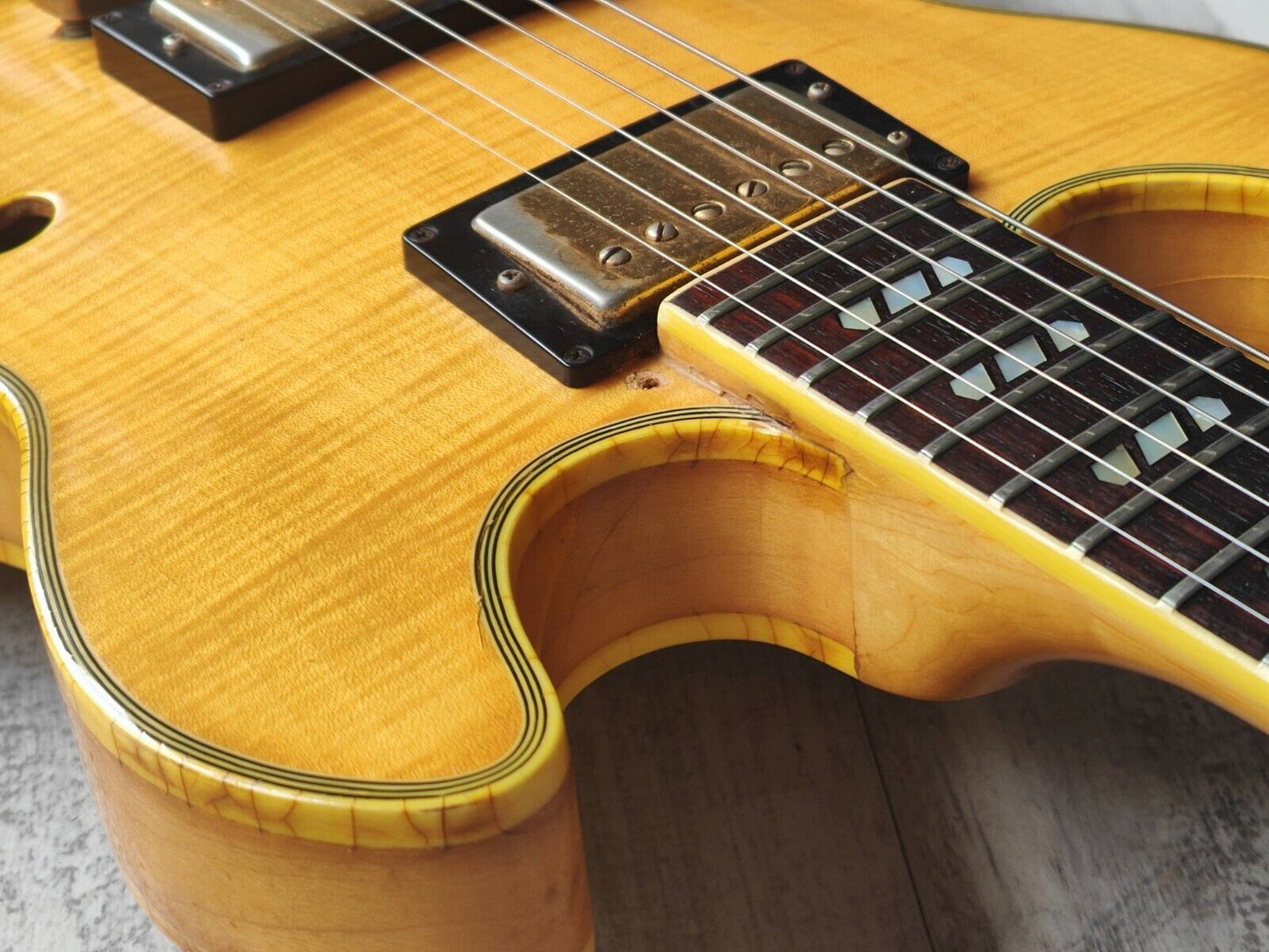 1979 Greco Japan SV-800 Super View Semi Hollowbody (Natural Flame)