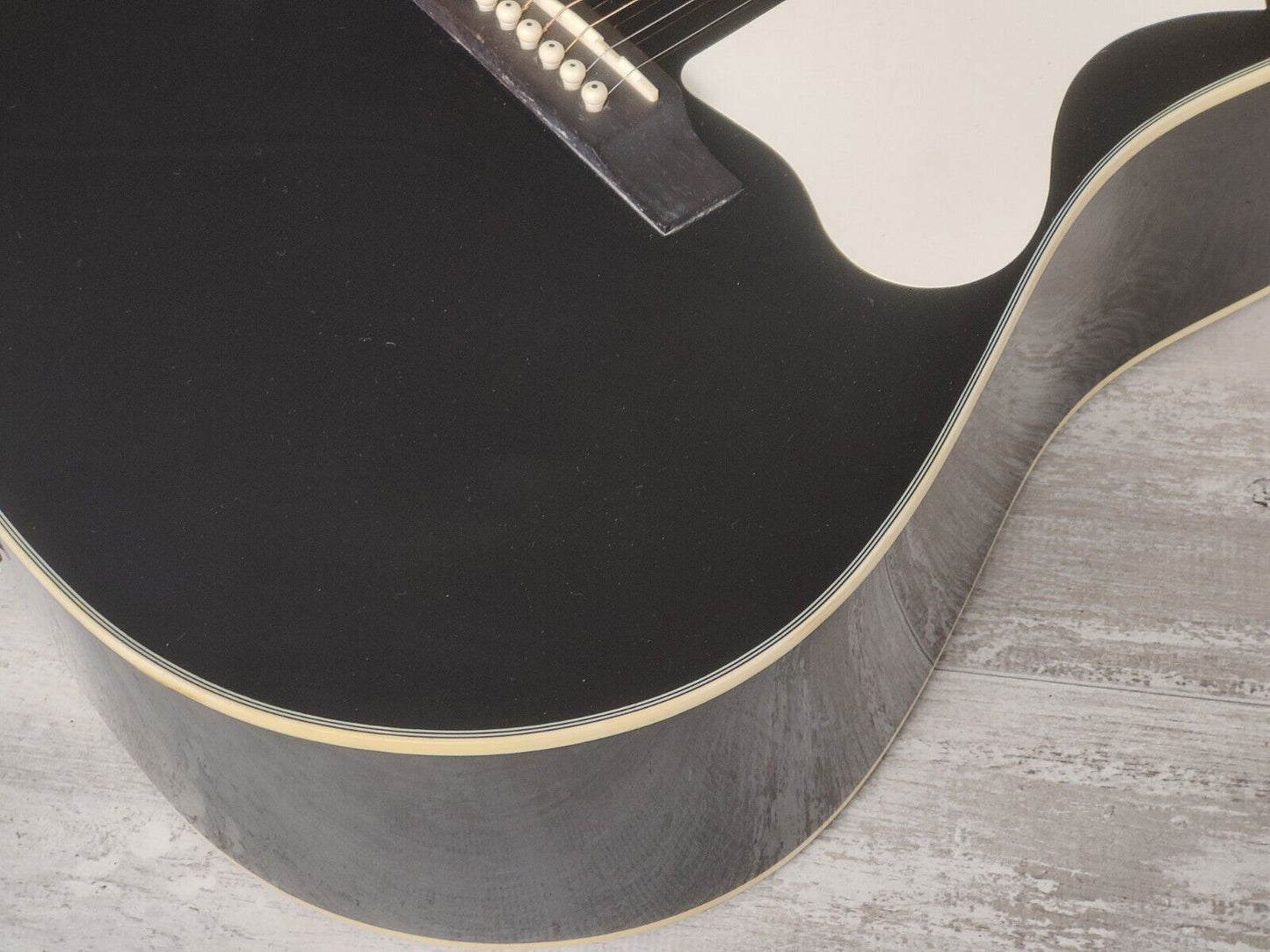 2011 Epiphone Limited Edition 1963 EJ-45S/EB Acoustic Guitar (Ebony)