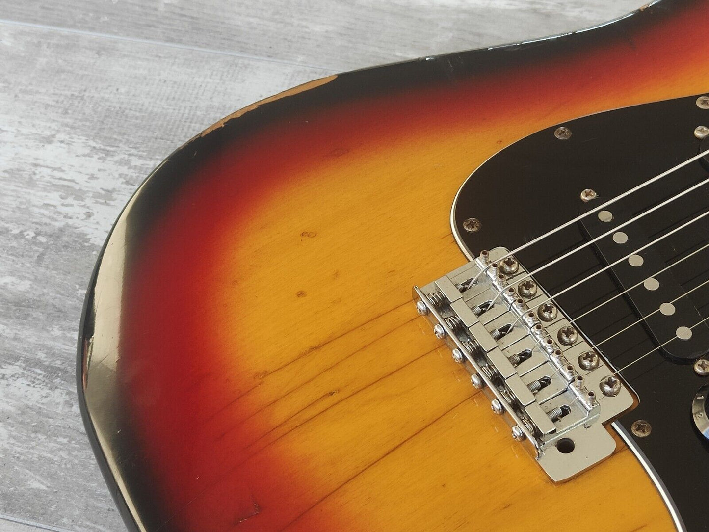 1982 Tokai Japan SS-36 Silver Star Stratocaster Relic (Sunburst)