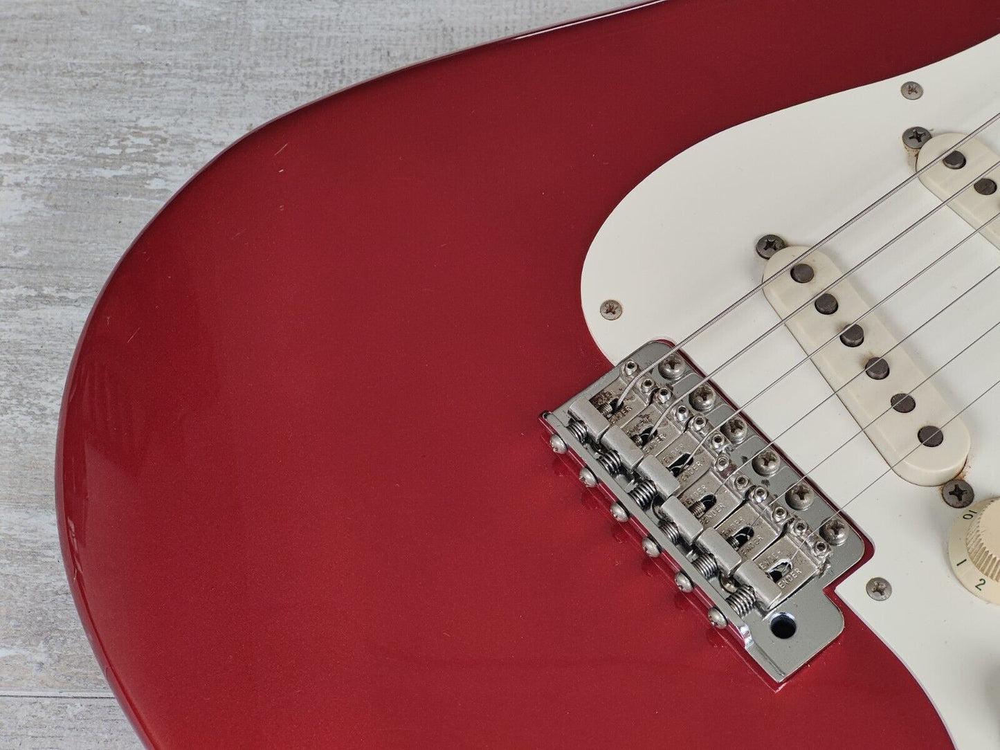 1993 Fender Japan ST57-70 '57 Reissue Stratocaster w/USA Pickups (Red)