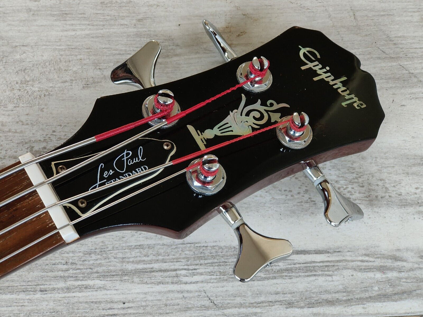 1998 Epiphone Limited Edition Les Paul Standard Bass (Brown Sunburst)