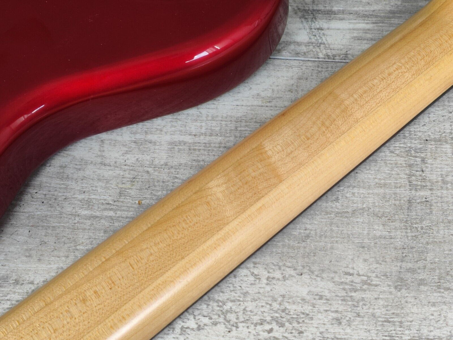 1990's Kramer Japan (by Tokai) LH Left Handed NOS Stratocaster Body/Neck (Red)