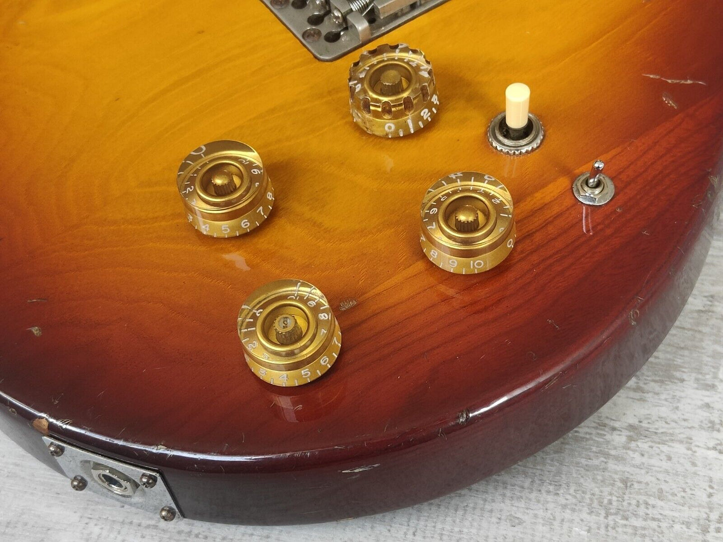 1981 Aria Pro II Japan CS-400 Cardinal Double Cutaway (Heritage Sunburst)