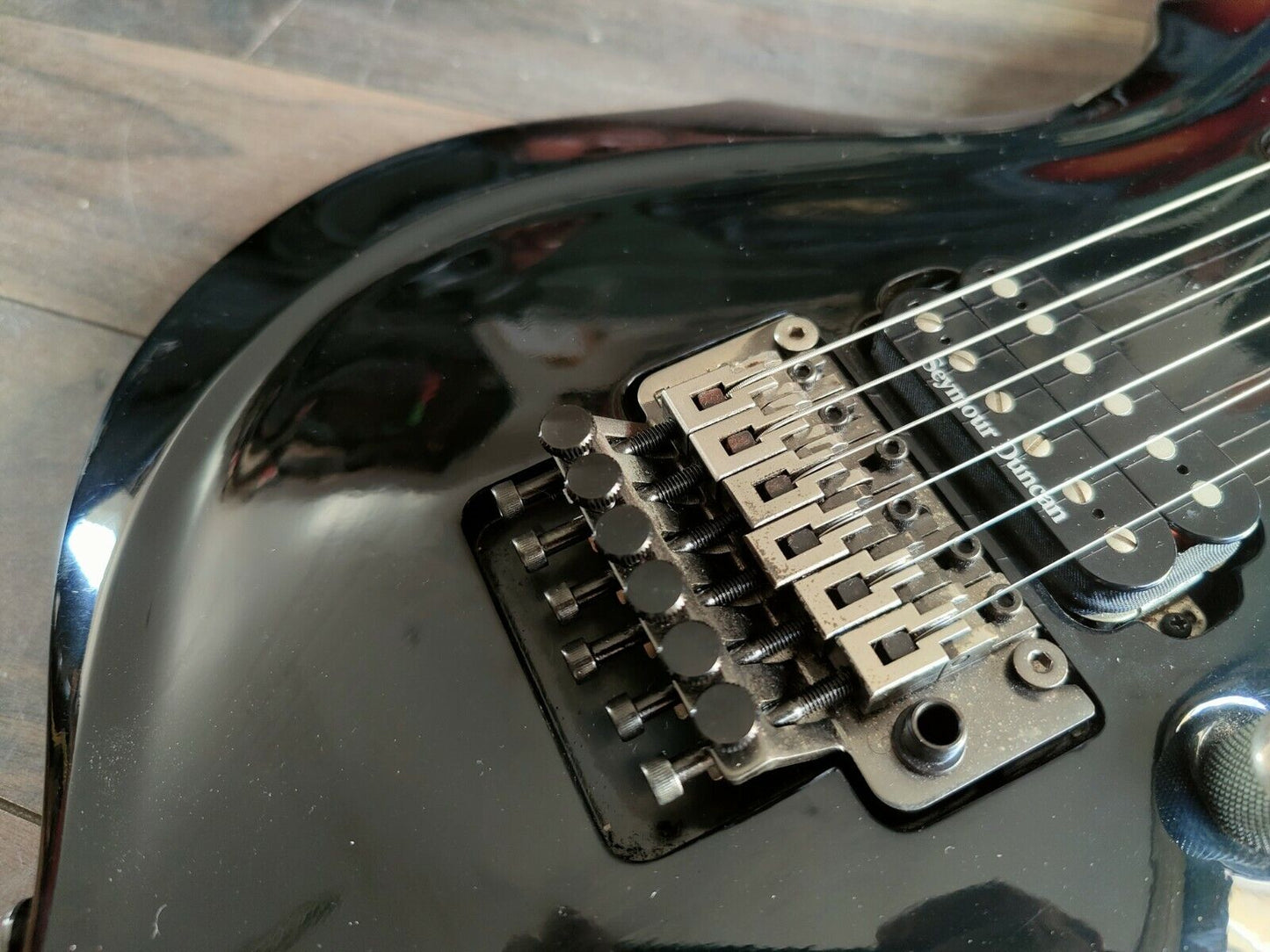 2013 Edwards (by ESP Japan) E-FR-140GT/BA Forest w/Seymour Duncans (Black)