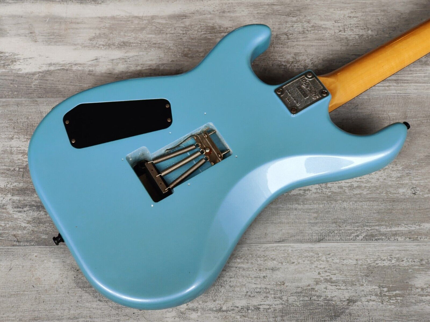 1986 Kramer Japan JK1000 HS Superstrat (Refinished Metallic Blue)
