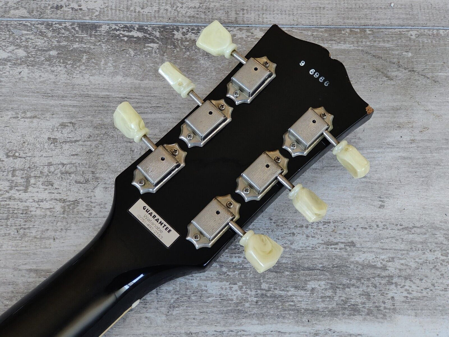 1989 Greco Japan SS Series SG Double Cutaway (Black)