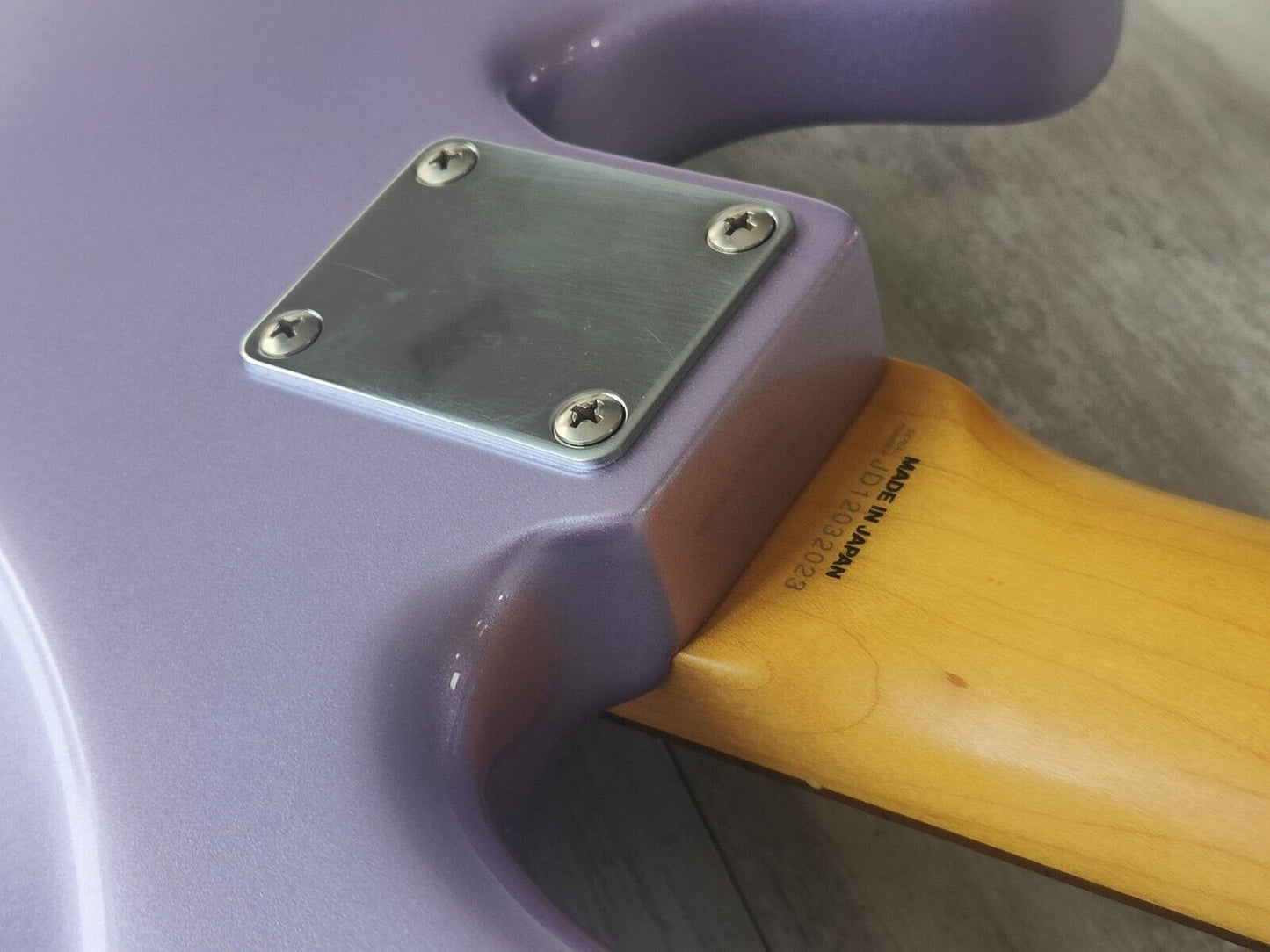 2012 Fender Japan PB62 '62 Reissue Precision Bass (Refinished Metallic Purple)