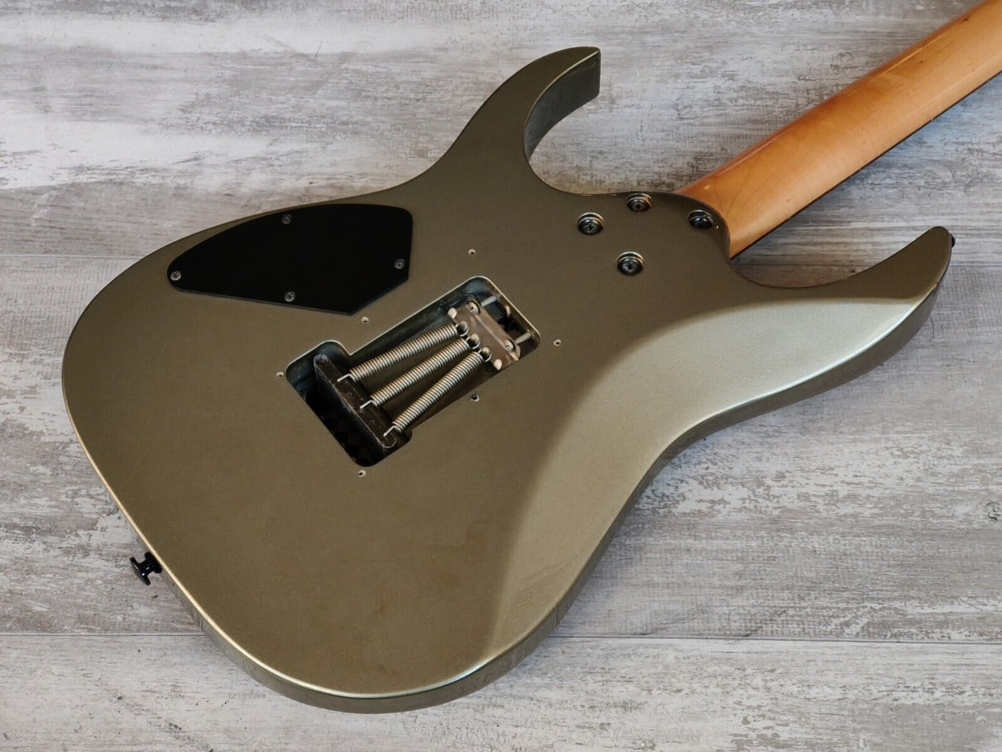 1997 Ibanez Japan RG380 HSH Superstrat (Pewter)