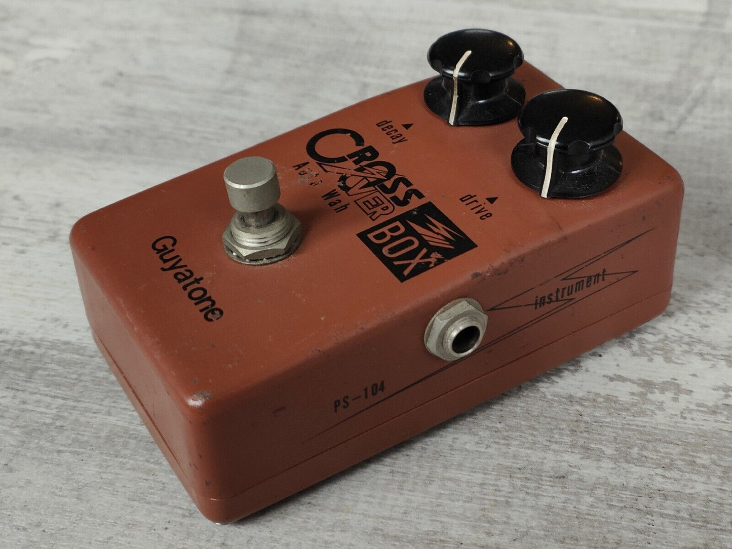 1977 Guyatone Japan PS-104 "Cross Over Box" Auto Wah Pedal