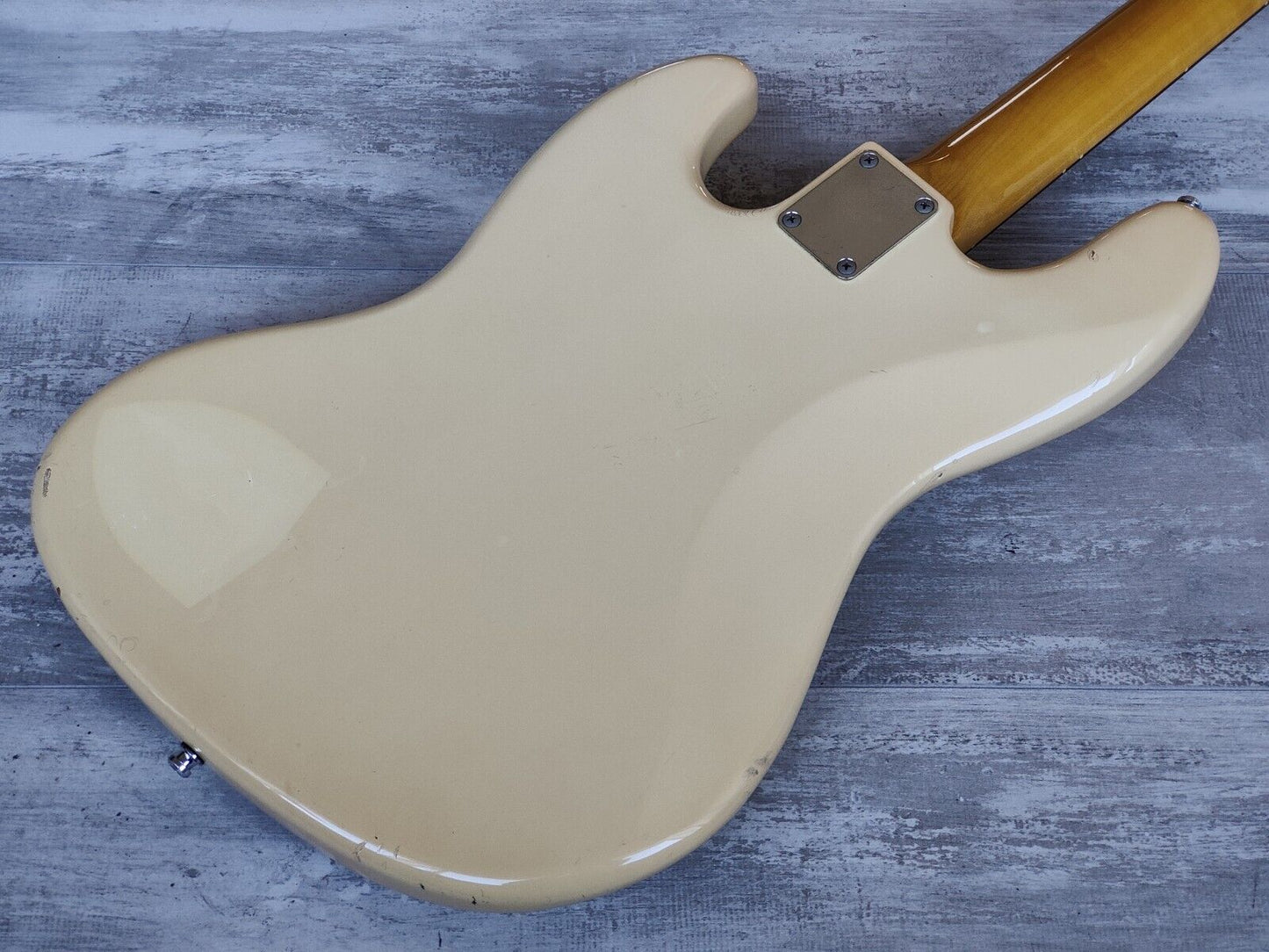 1999 Fender Japan (by Tokai) JB62-58 '62 Reissue Jazz Bass (Vintage White)