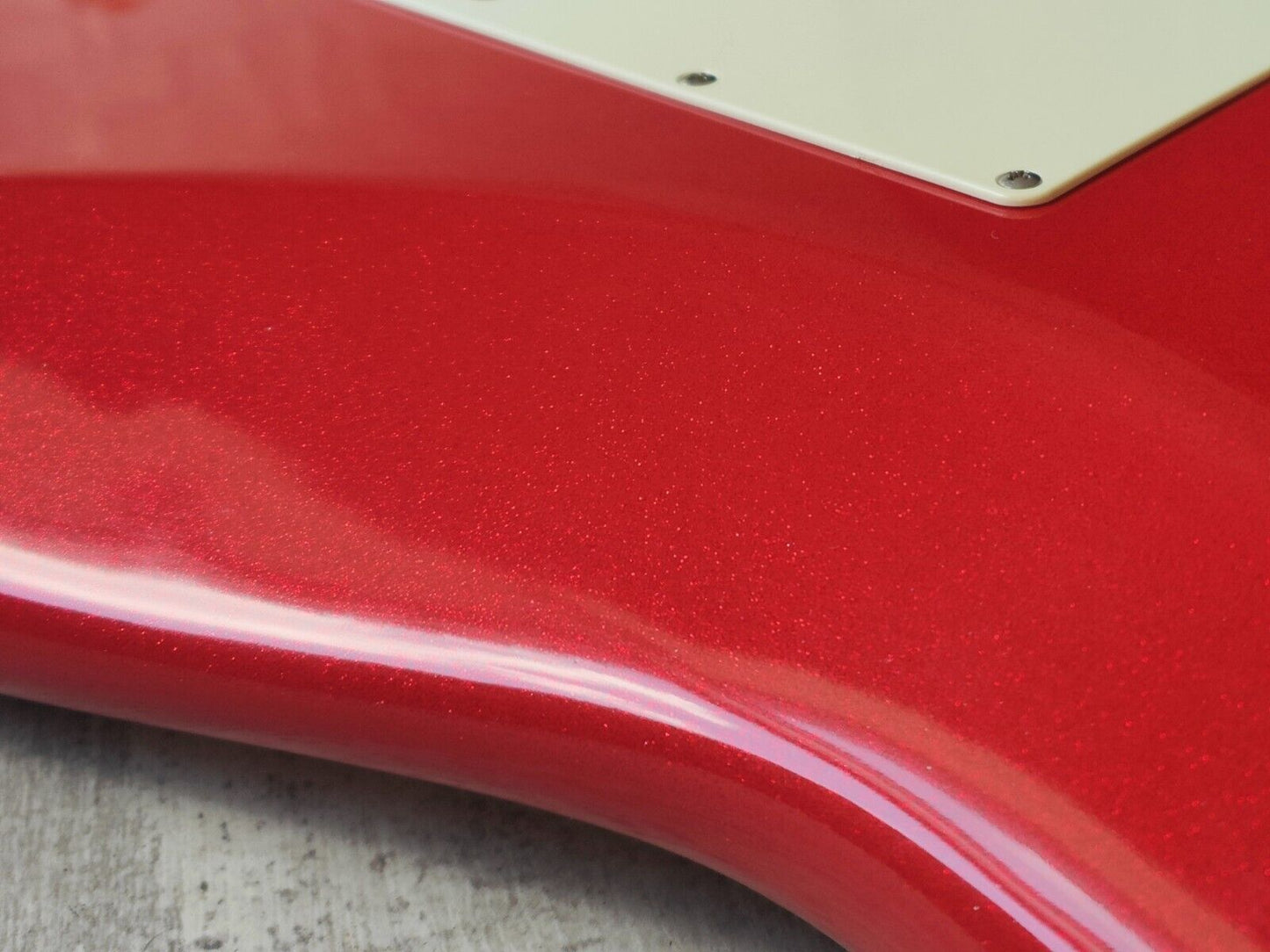 1990's Fender Japan '57 Reissue Stratocaster (Refinished Sparkle Red)