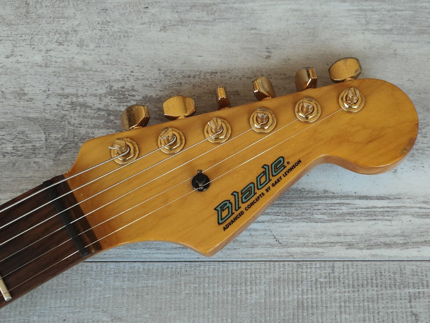 1990's Levinson Blade RH-4 Stratocaster (Trans Red)