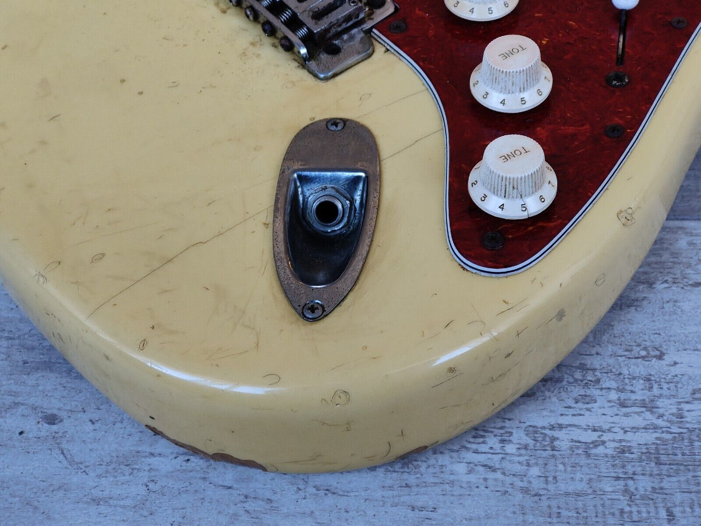 1990 Fernandes Japan FST-100 The Function Stratocaster w/Evans Pickups (White)