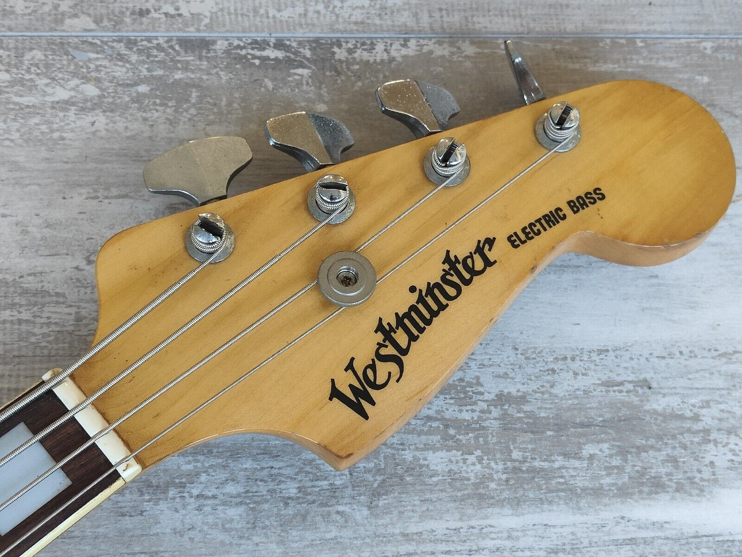 1981 Westminster Japan (Matsumoku) Jazz Bass (Sunburst)