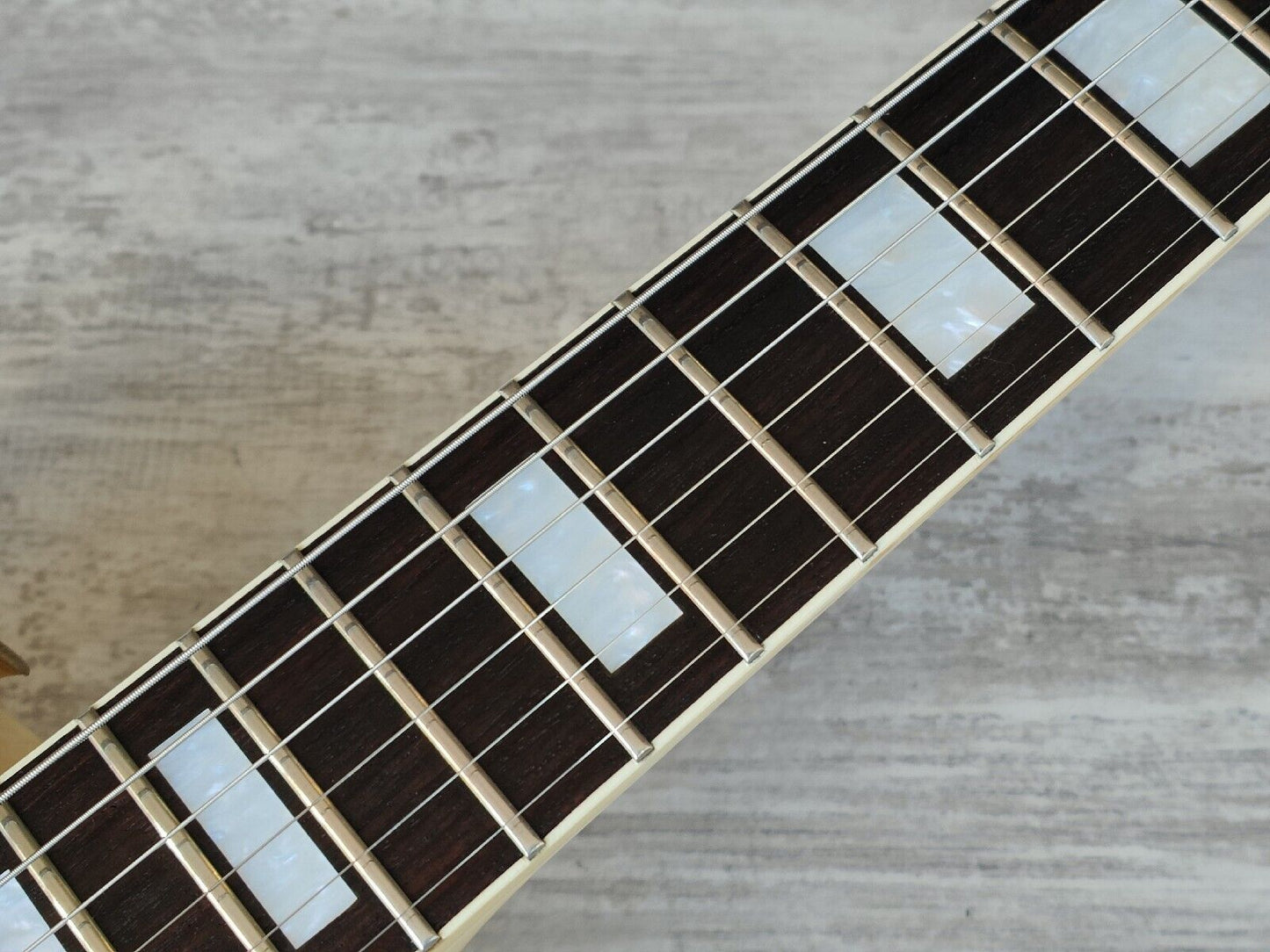 1989 Orville (Gibson) Japan LPC-75 '60's Reissue Les Paul Custom (White)