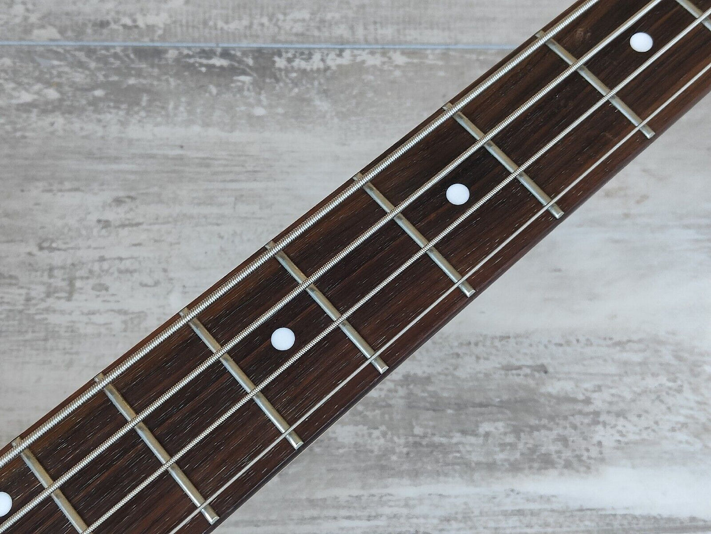 1990's Fernandes PJ-60 Electric Bass Guitar (Black)