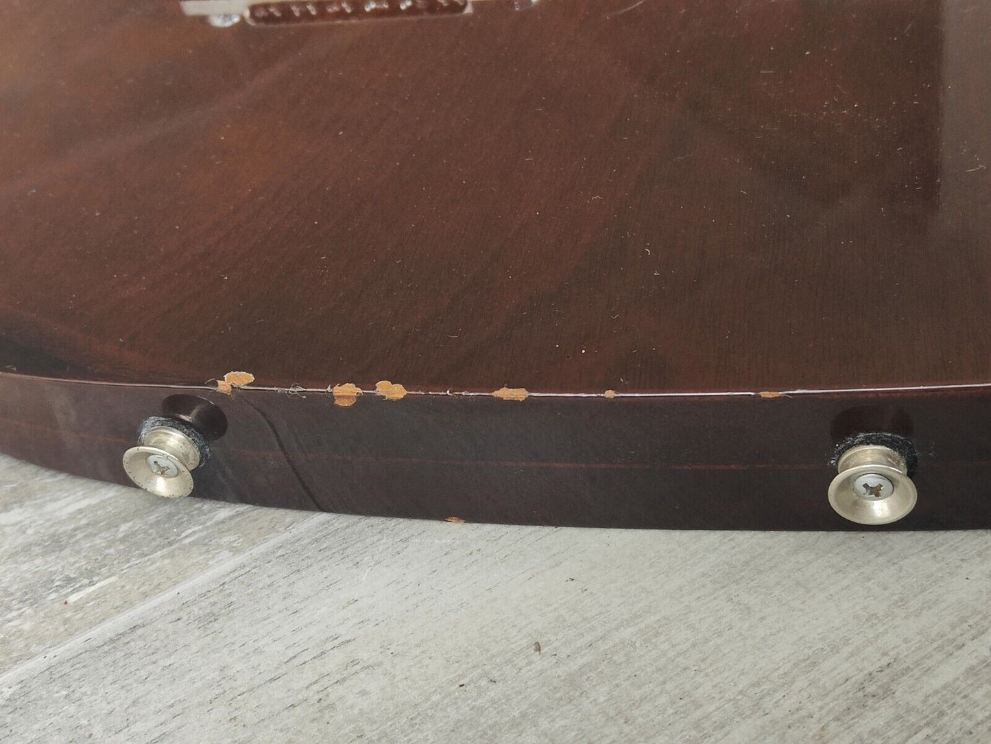 1970's Japanese EDS-1275 Style 6/12 Doubleneck SG (Walnut Brown)