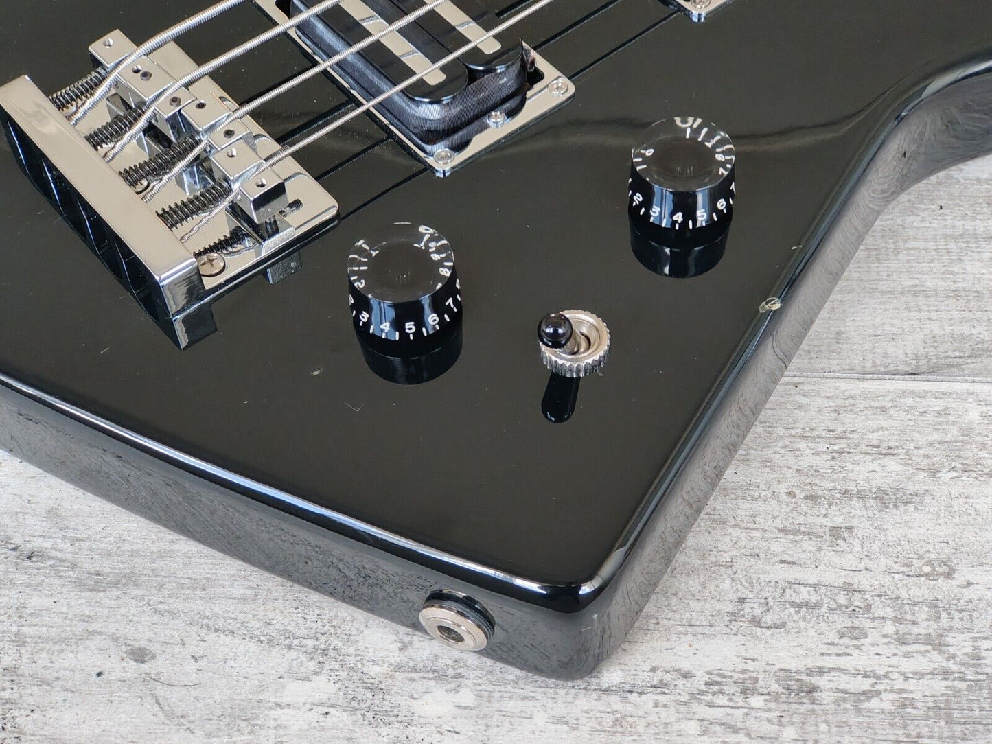 1980's Fernandes Japan BXB-55 Explorer Bass (Black)