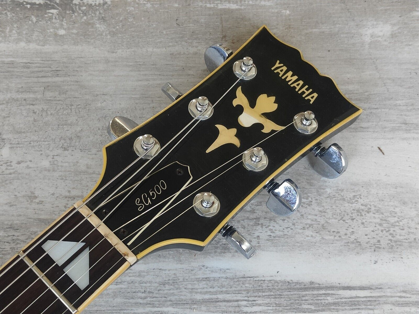 1979 Yamaha Japan SG-500 Double Cutaway (Black)