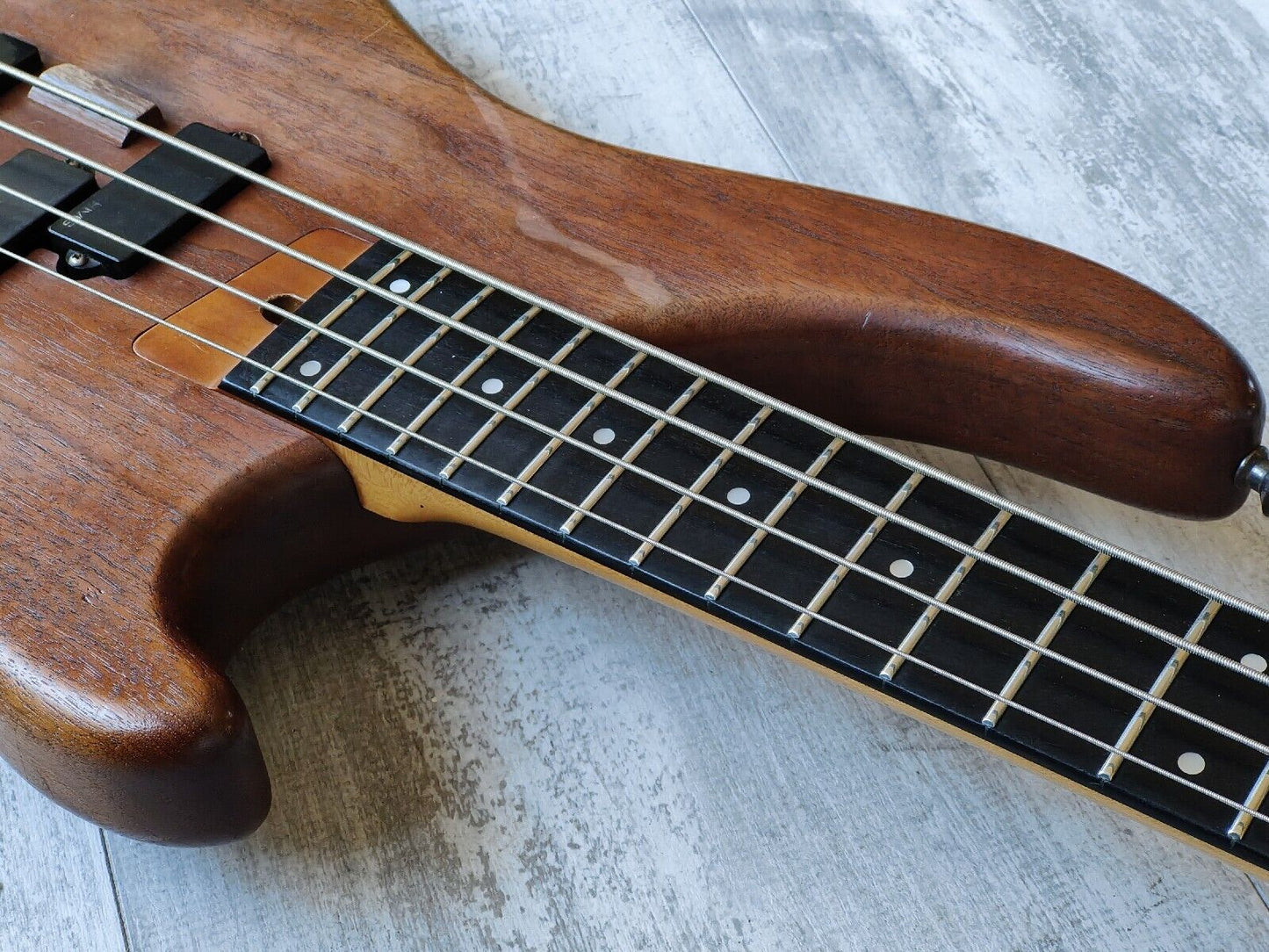 1980's P-Project (by Fernandes Japan) PUM-4 PJ Bass (Dark Brown)