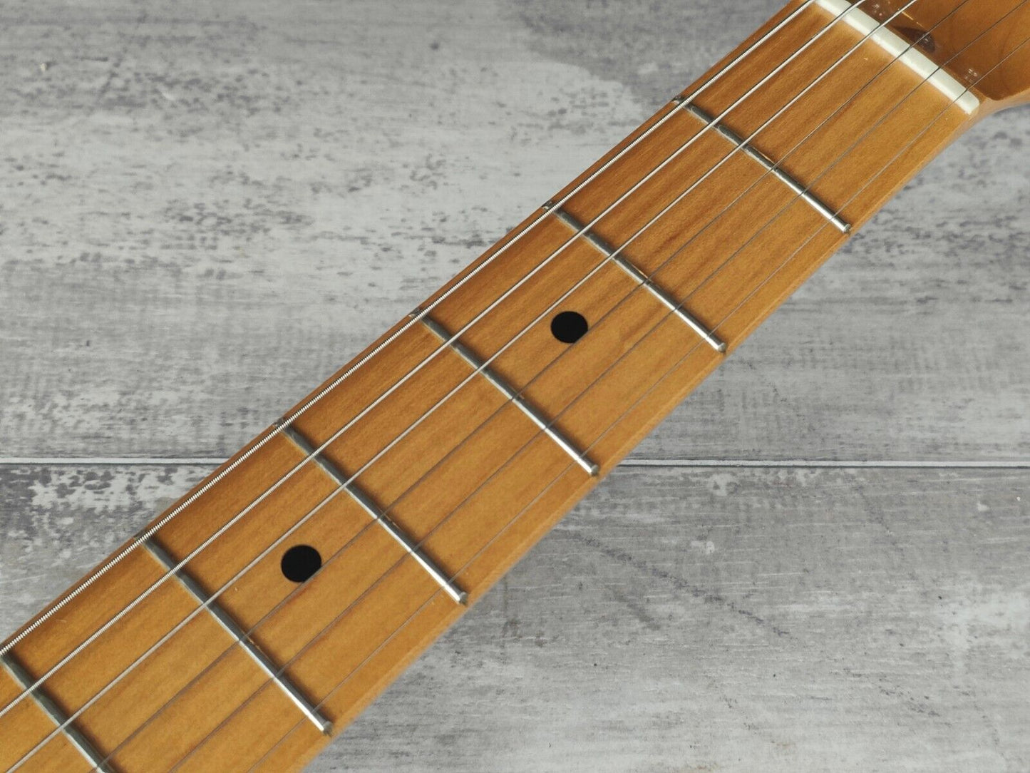 1987 Fender Japan ST54 '54 Reissue Stratocaster w/Soft V Neck (Brown Sunburst)